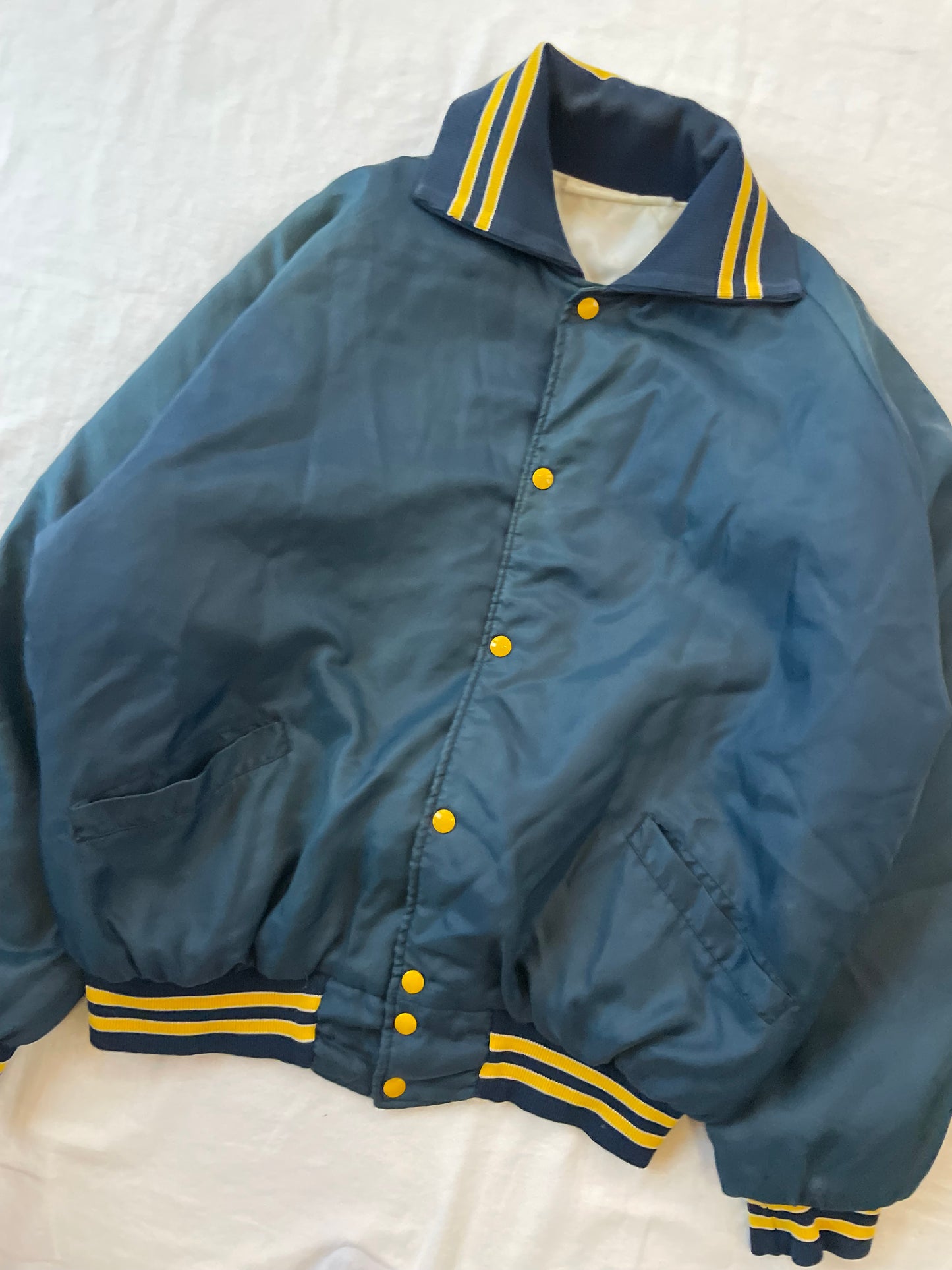 Vintage Notre Dame Bomber Jacket Medium/Large