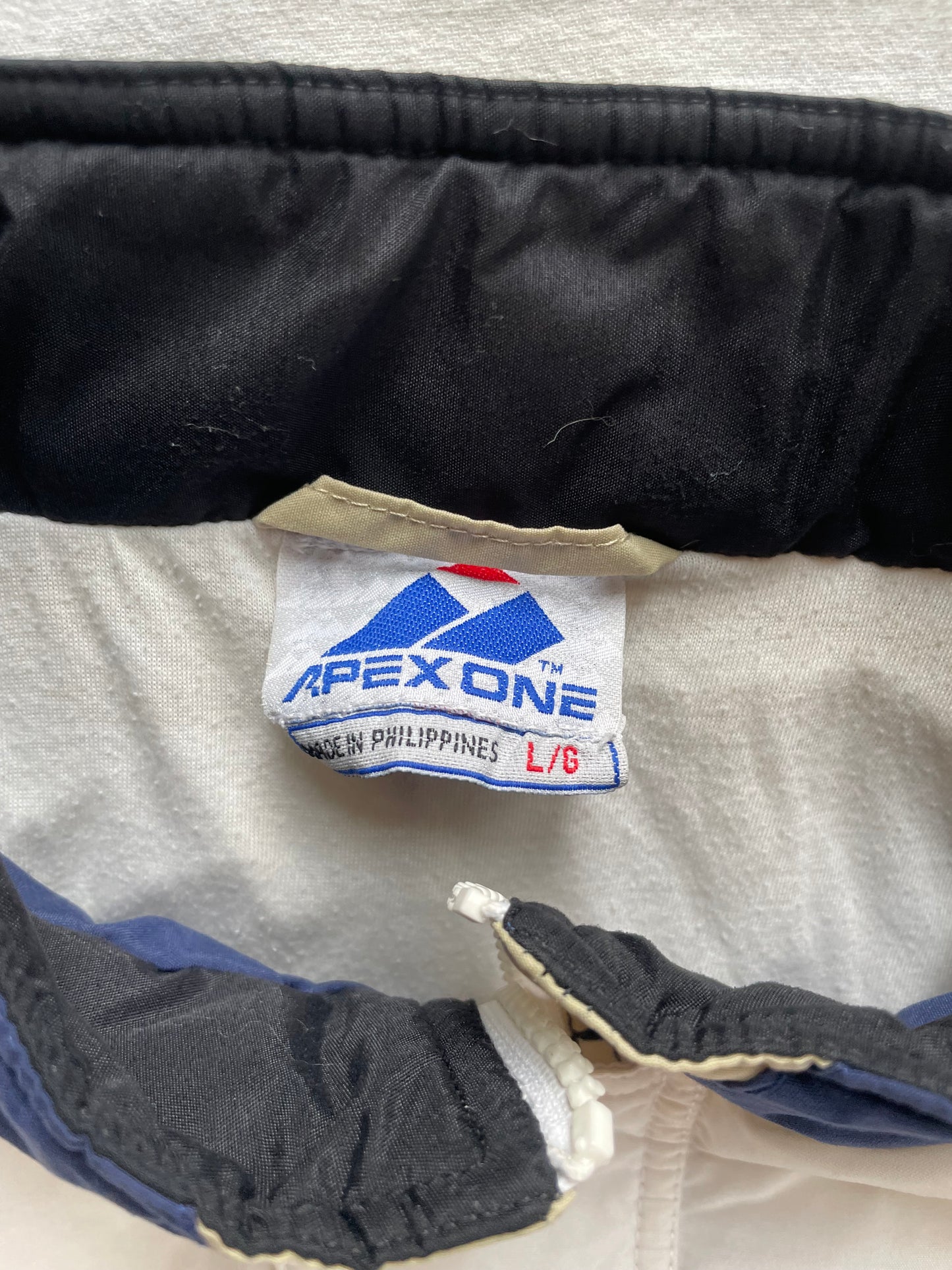 Vintage Notre Dame Windbreaker Jacket Large
