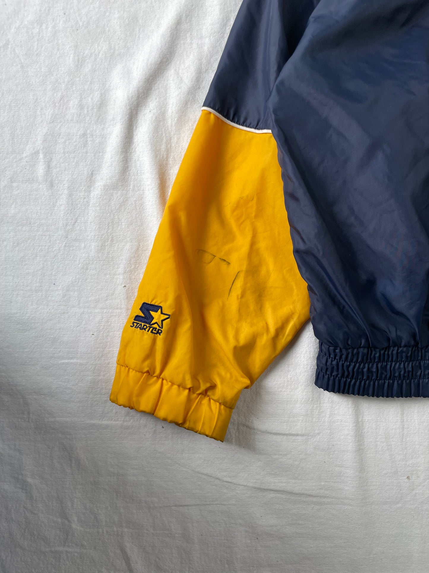 Vintage Notre Dame Windbreaker Jacket XLarge