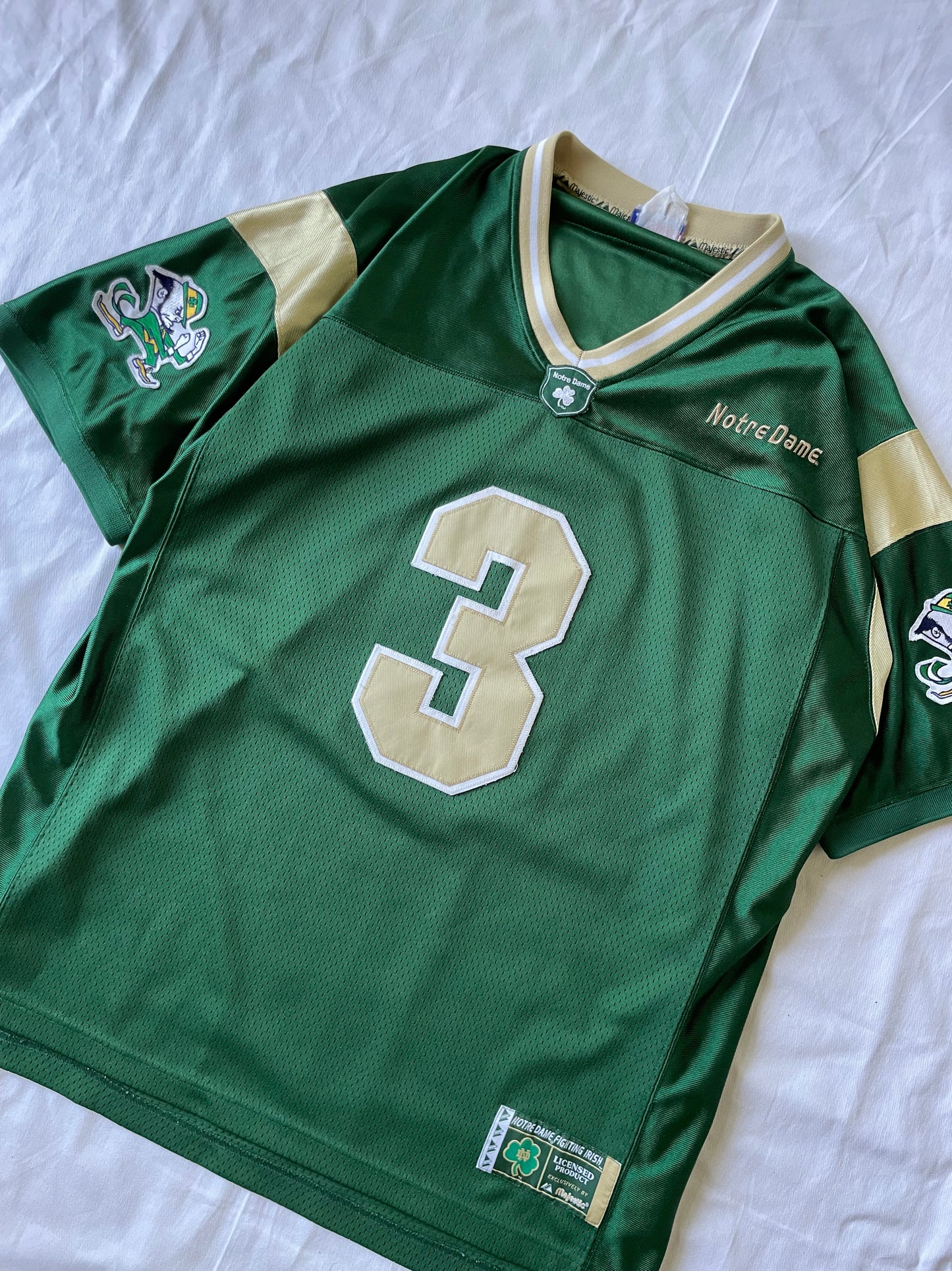 Vintage Notre Dame Joe Montana Jersey XLarge