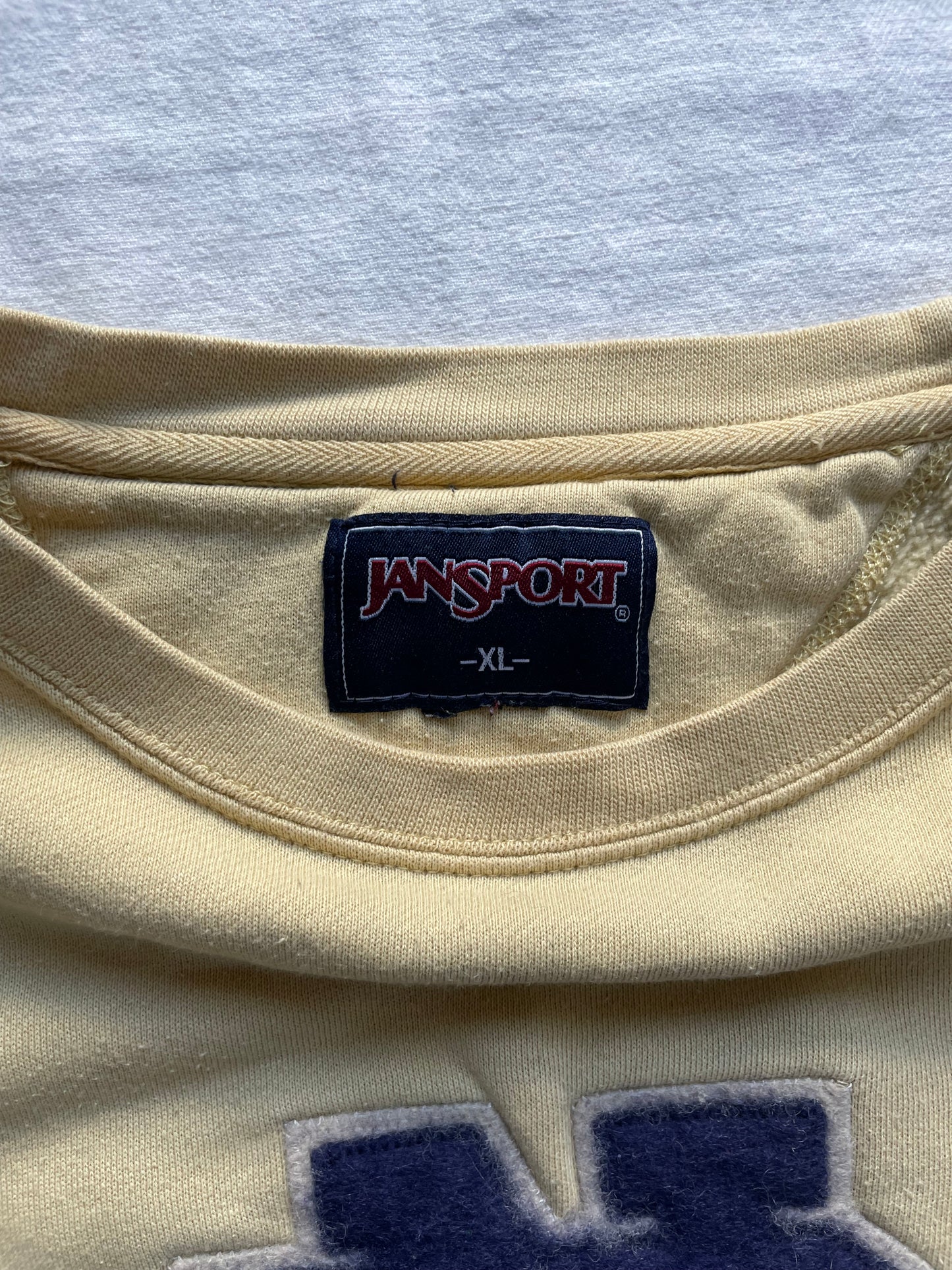 Vintage Notre Dame Golden Crewneck XLarge