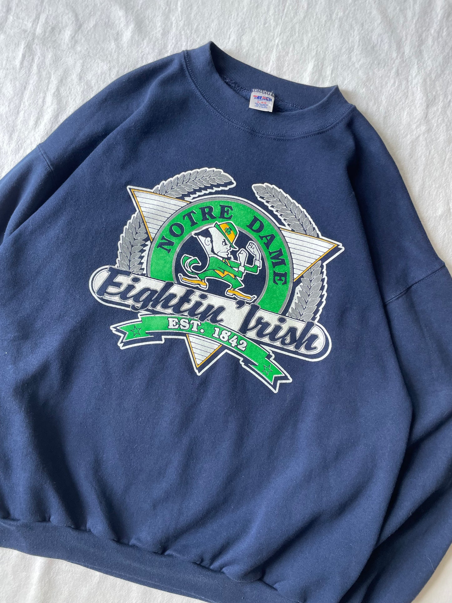 Vintage Notre Dame Fightin’ Irish Crewneck XLarge