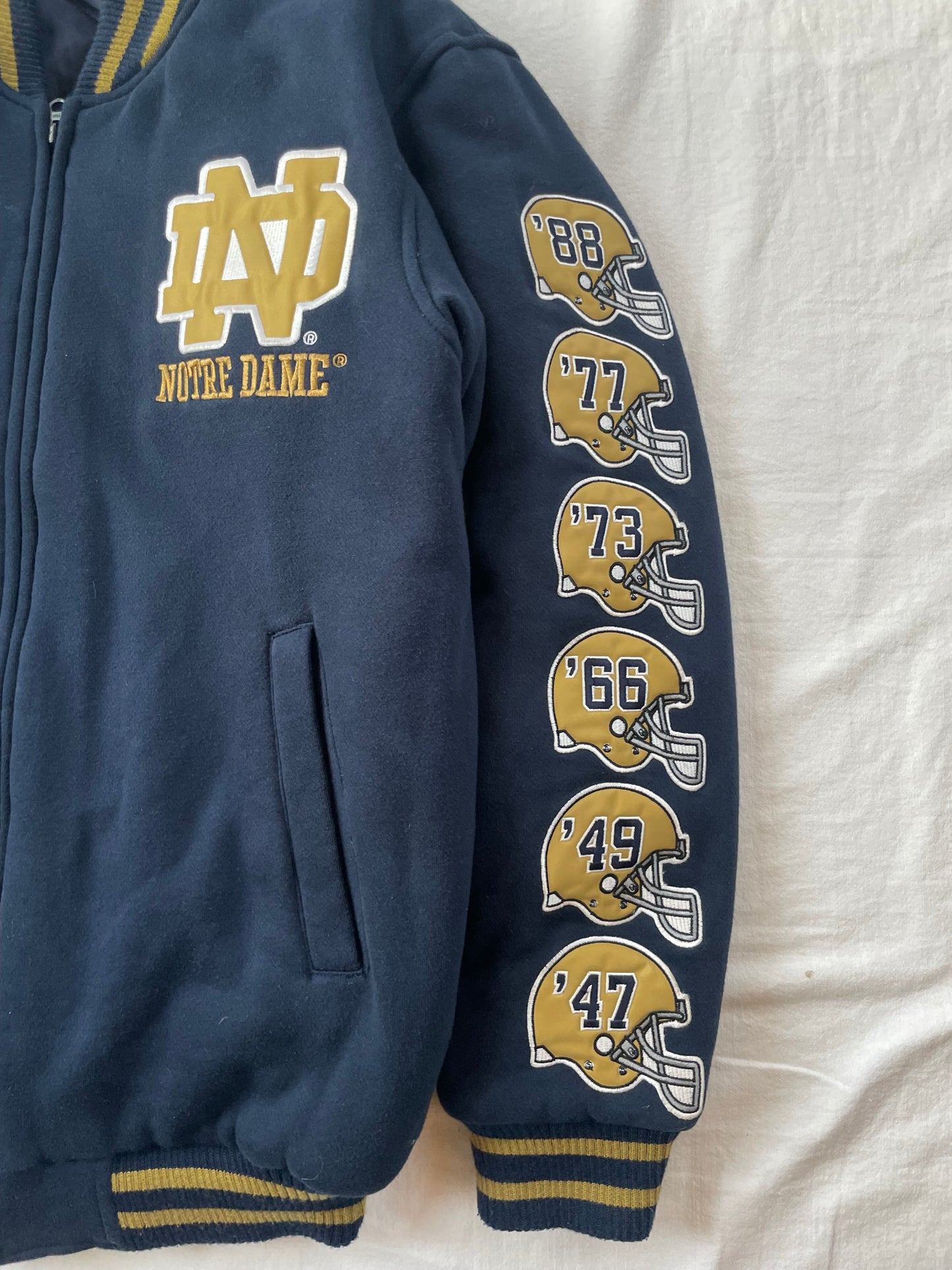 Vintage Notre Dame National Champions Jacket Medium