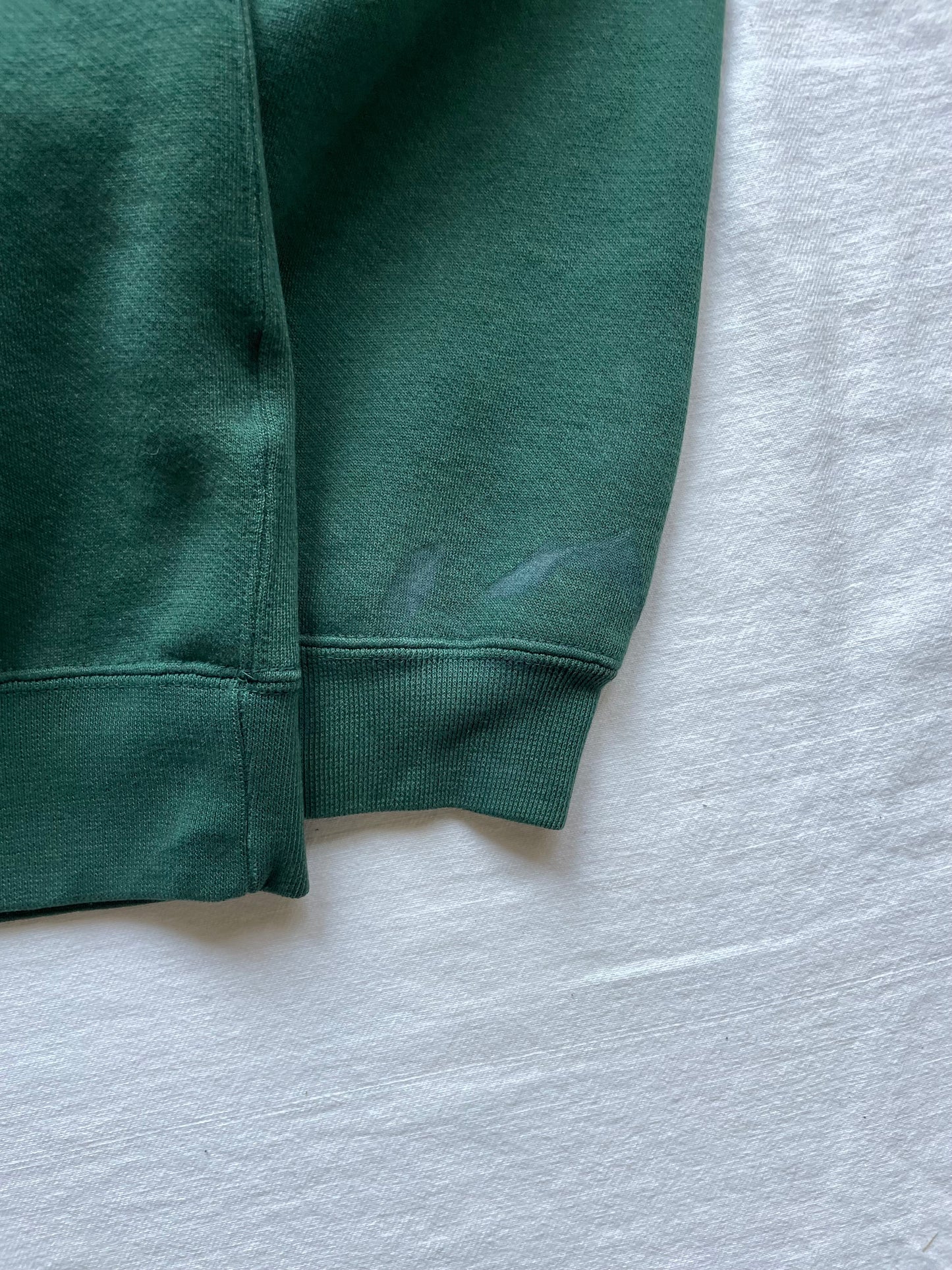 Vintage Notre Dame Green Crewneck Large