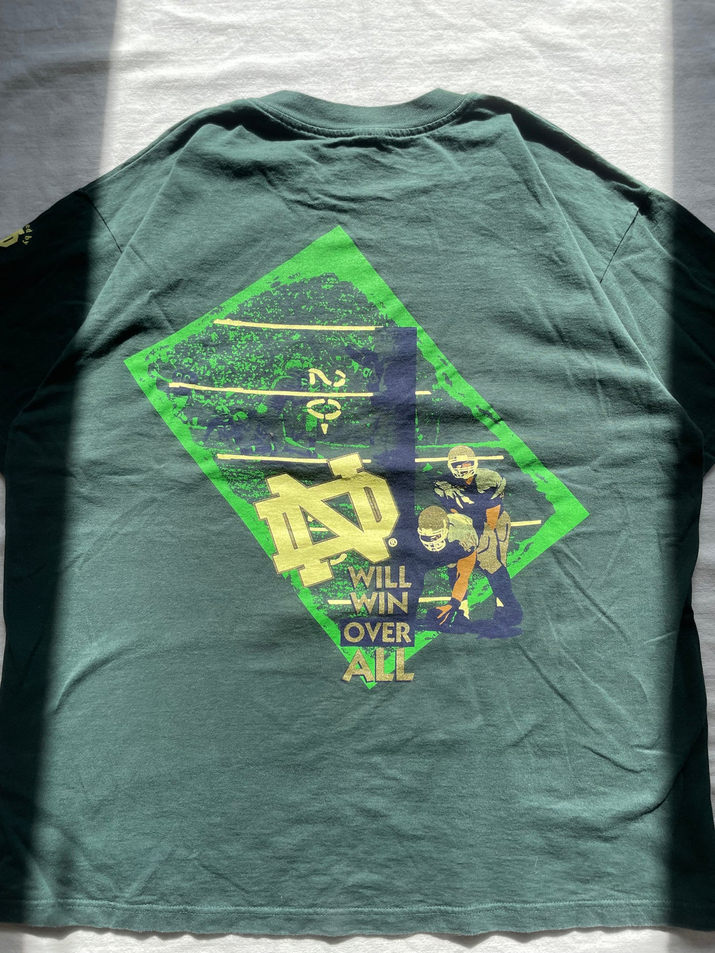 Vintage 1996 Notre Dame The Shirt XLarge