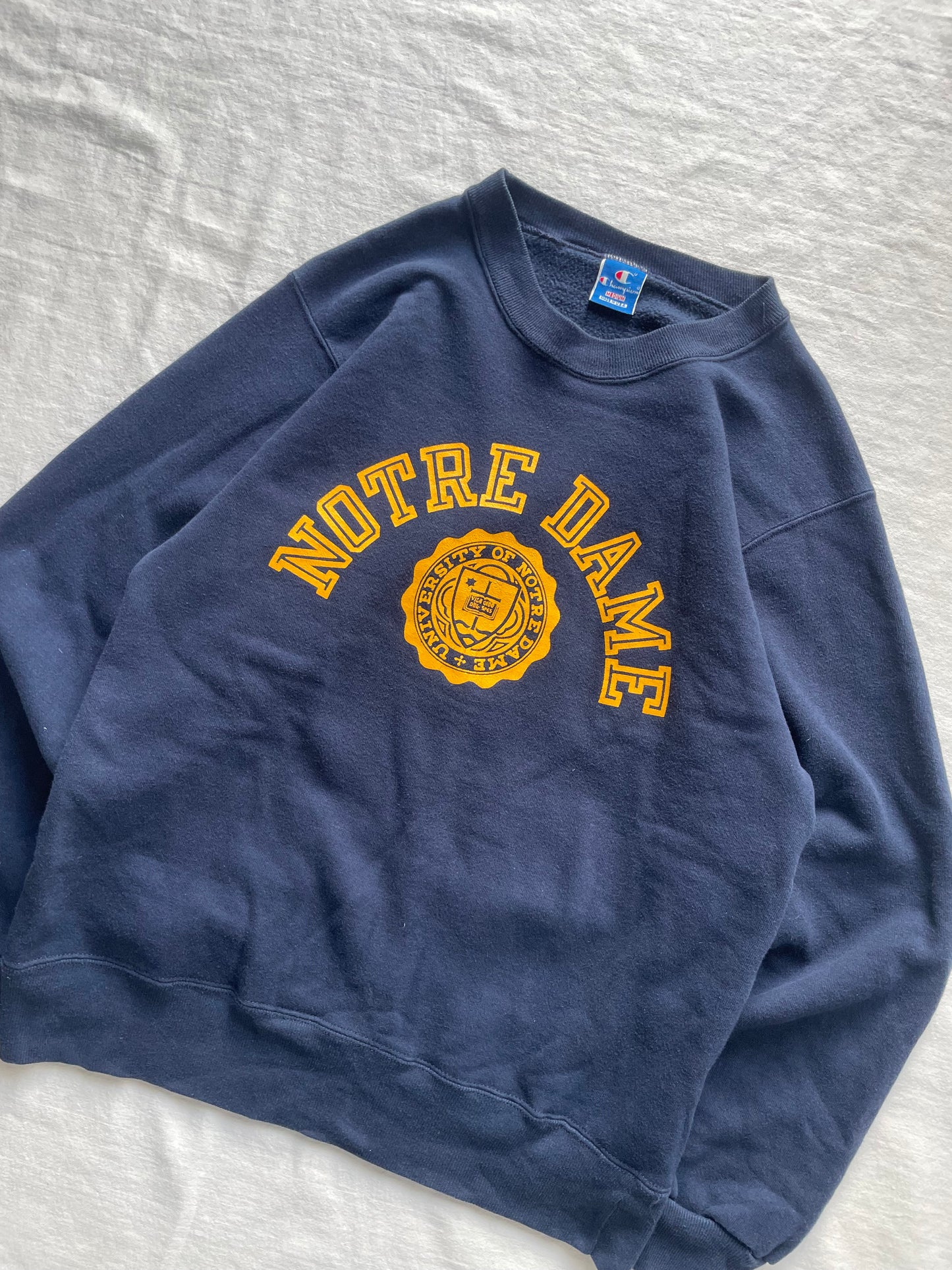 Vintage Notre Dame Crewneck Medium