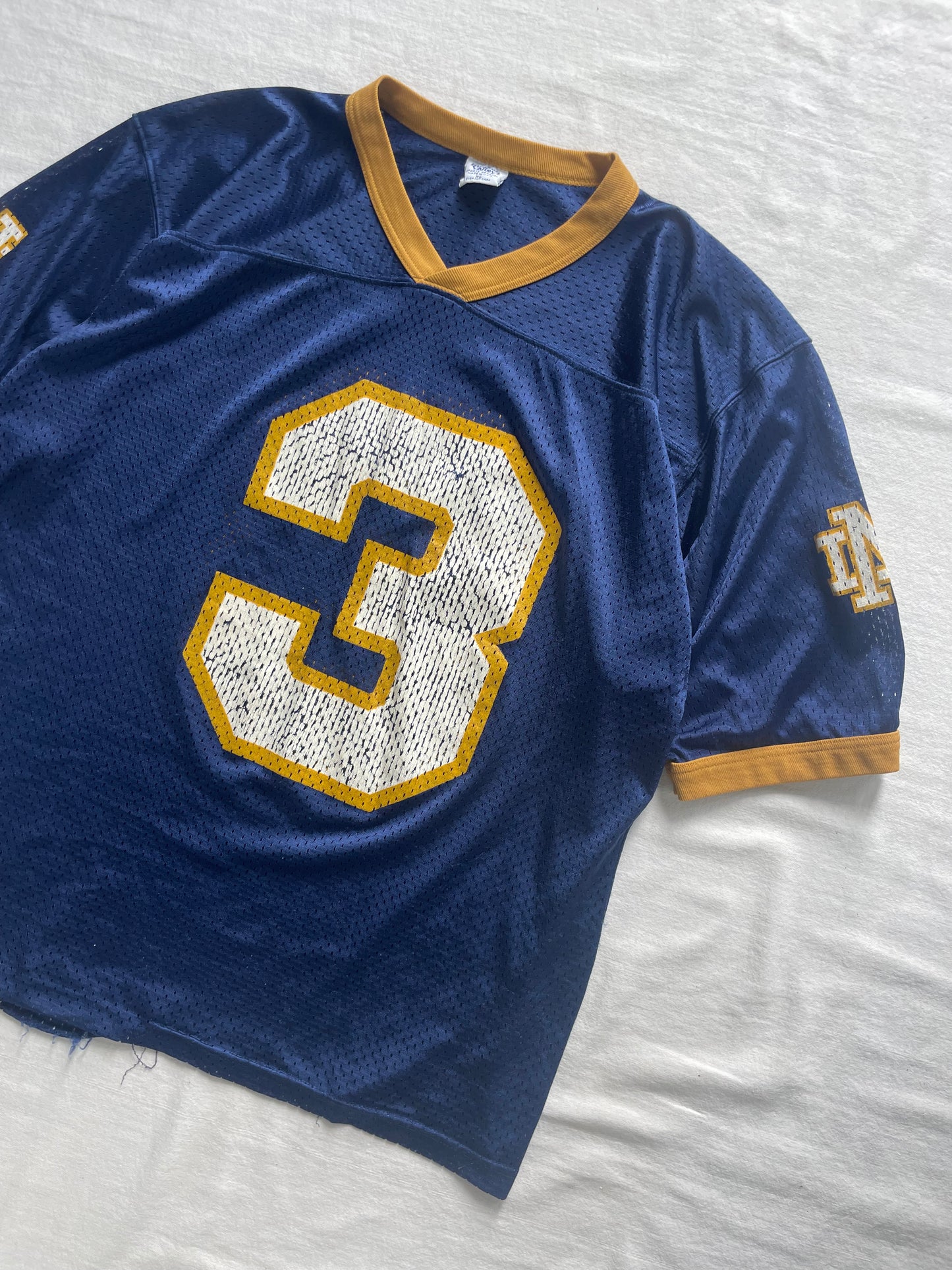 Vintage Notre Dame Football Jersey XLarge