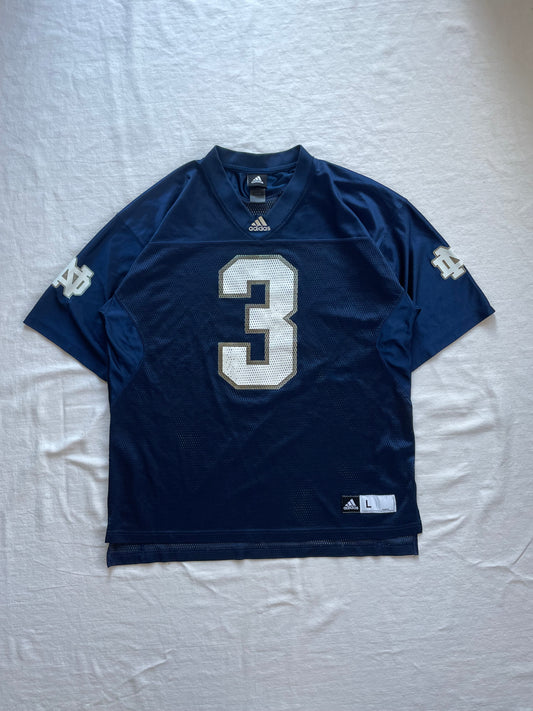 Vintage Notre Dame Football Jersey Large