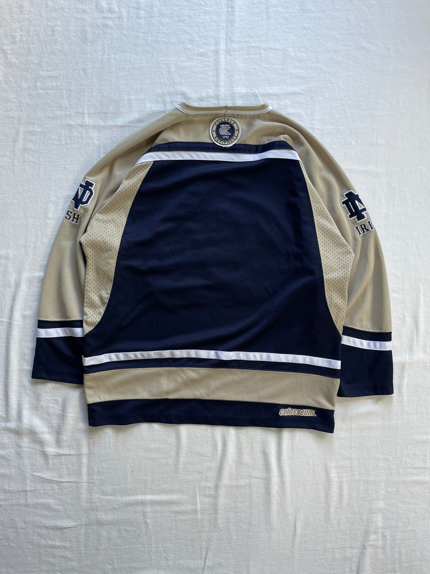 Vintage Notre Dame Hockey Jersey Medium/Large