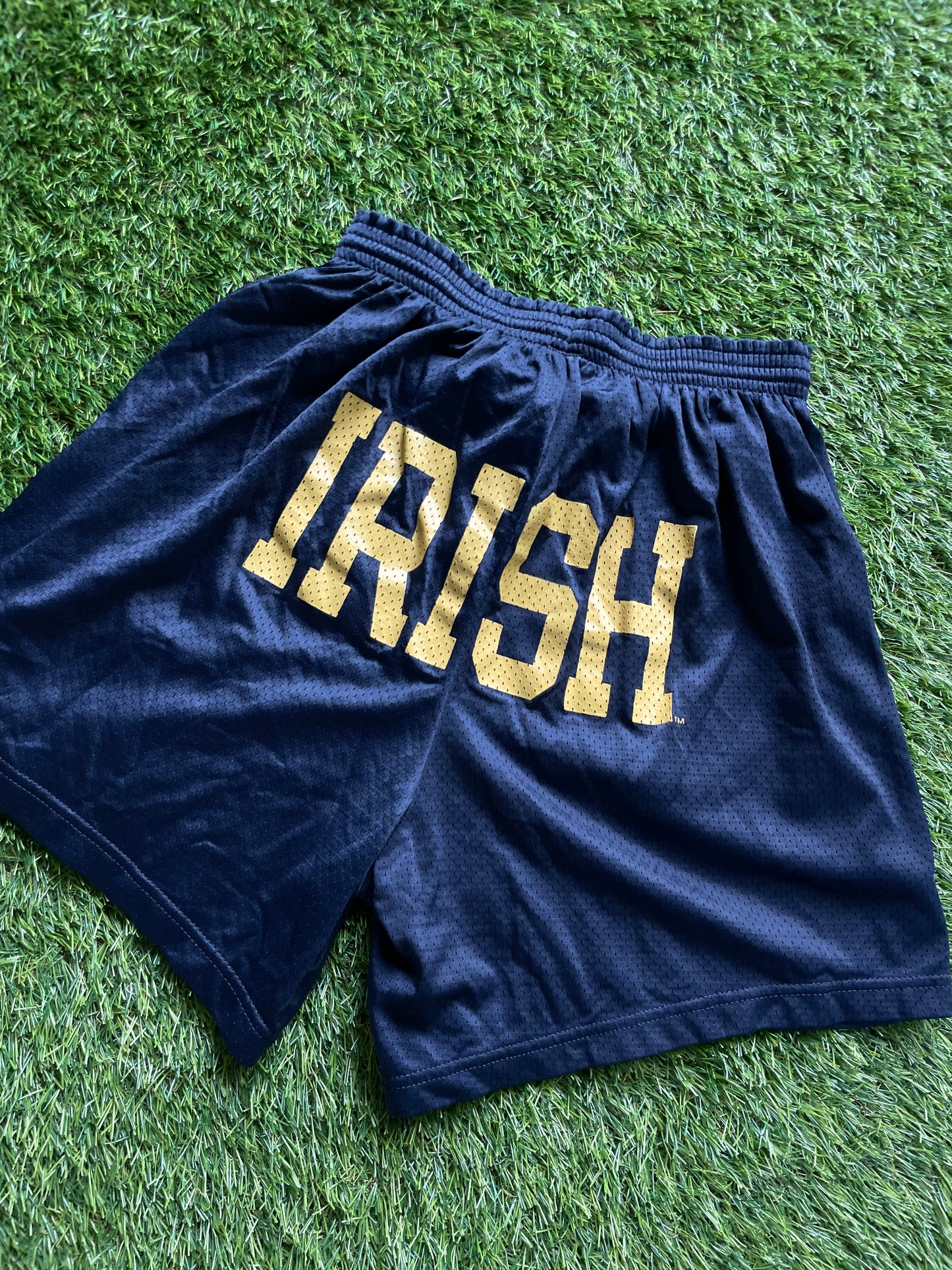 Vintage Notre Dame Irish Shorts Medium/Large