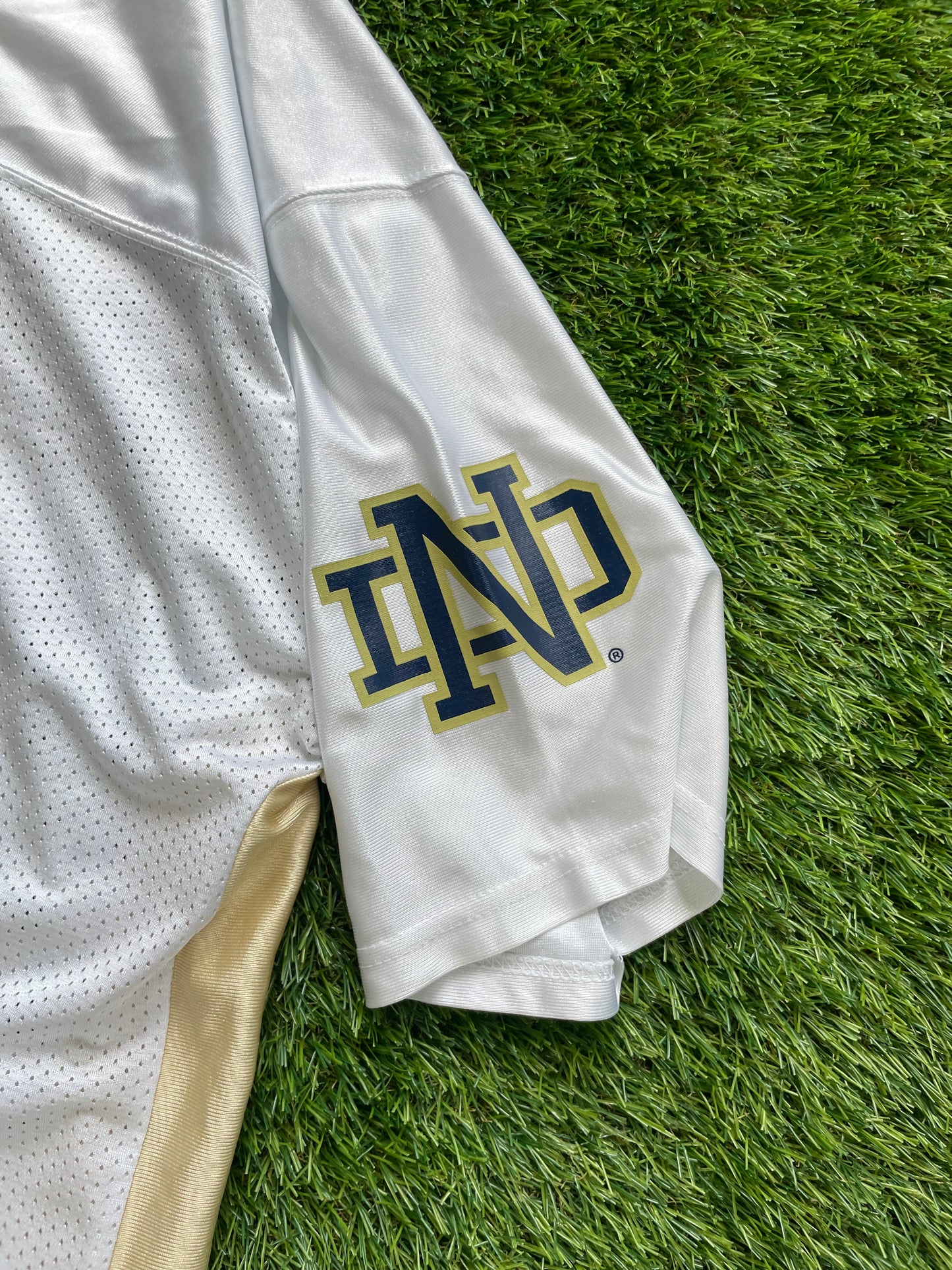 Vintage Notre Dame #3 Football Jersey Large