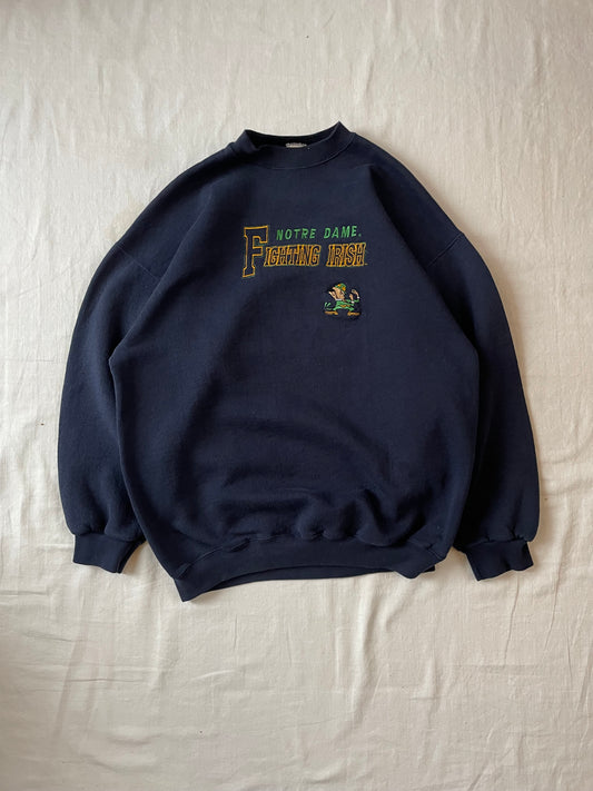 Vintage Notre Dame Fighting Irish Crewneck XLarge