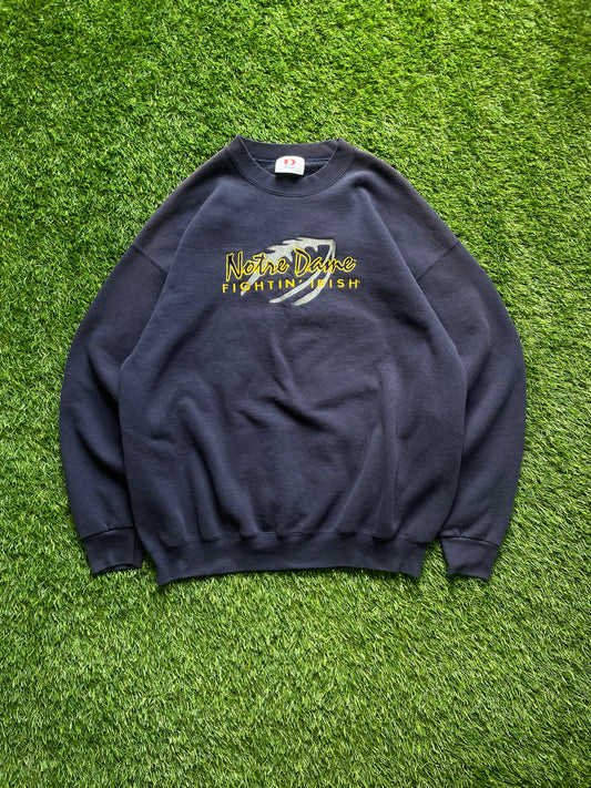 Vintage Notre Dame Fightin’ Irish Football Crewneck XLarge