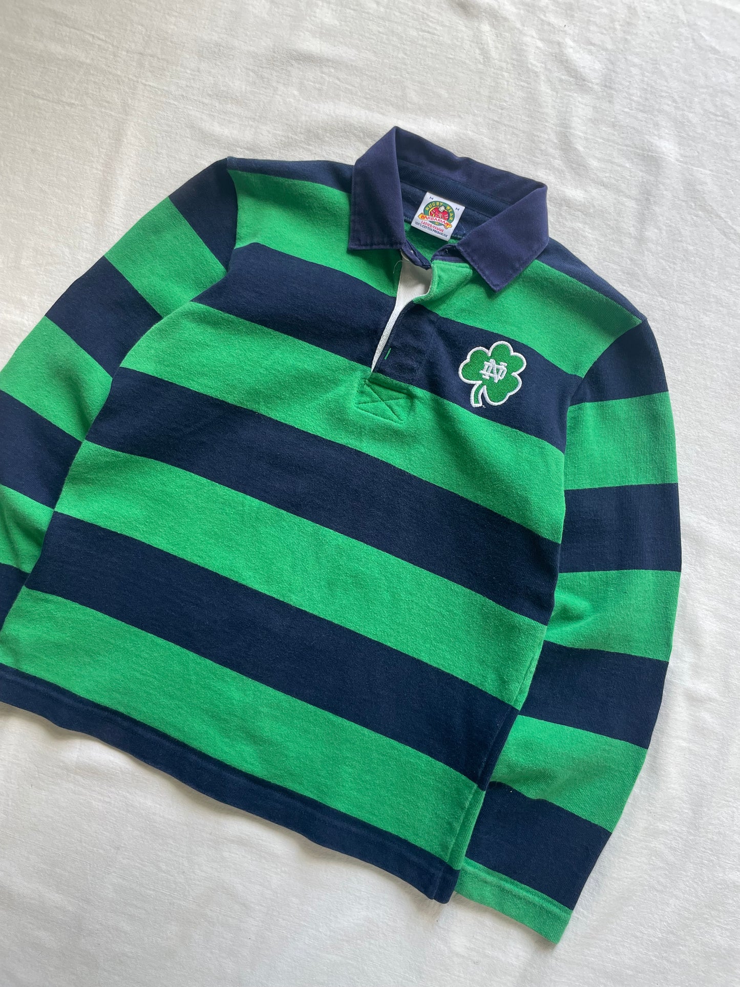 Vintage Notre Dame Rugby Polo Women’s Medium