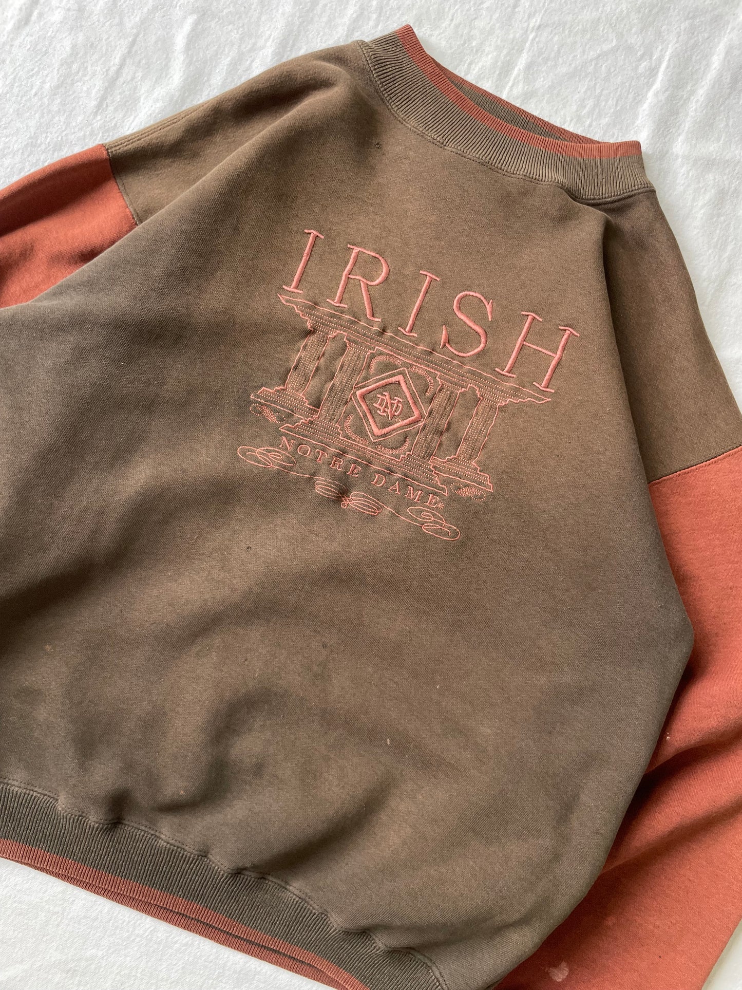 Vintage Notre Dame Irish Crewneck Medium