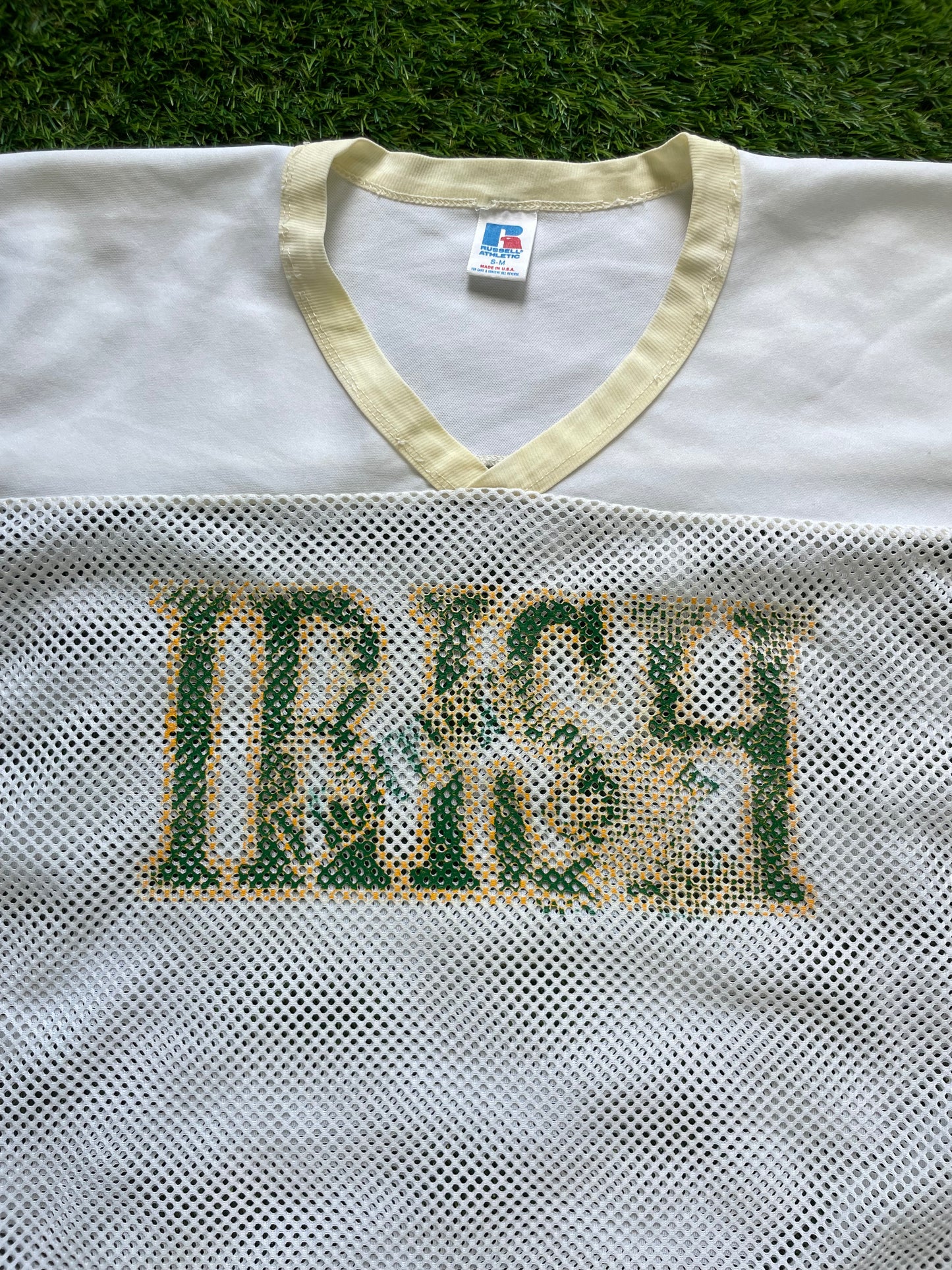 Vintage Notre Dame Irish Cropped  Football Jersey Small/Medium