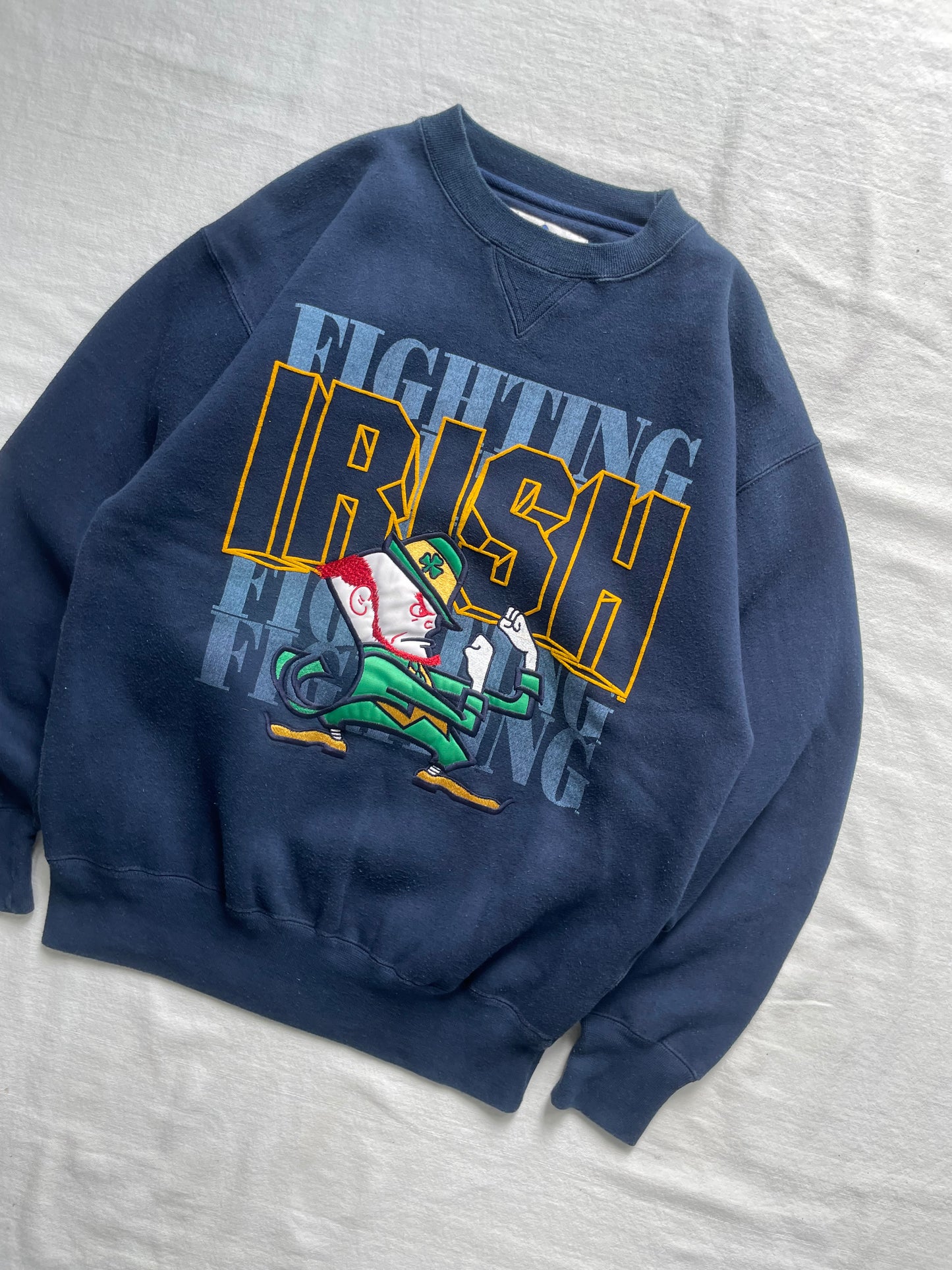 Vintage Notre Dame Fighting Irish Crewneck Medium