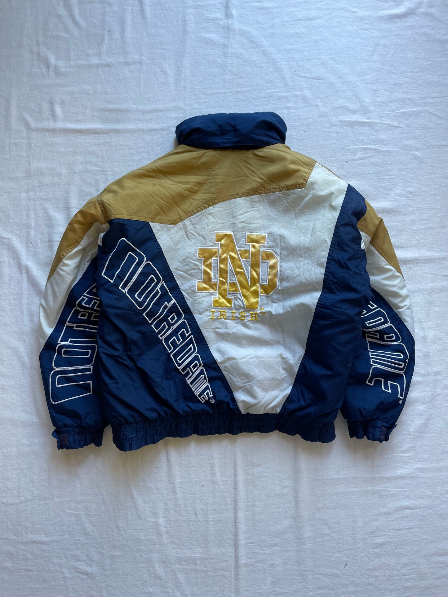 Vintage Notre Dame Puffer Jacket Medium/Large
