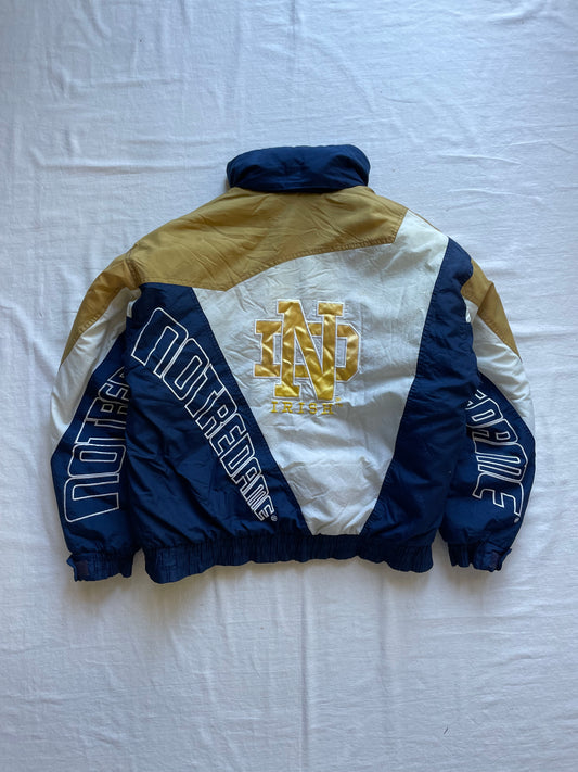 Vintage Notre Dame Puffer Jacket Medium/Large