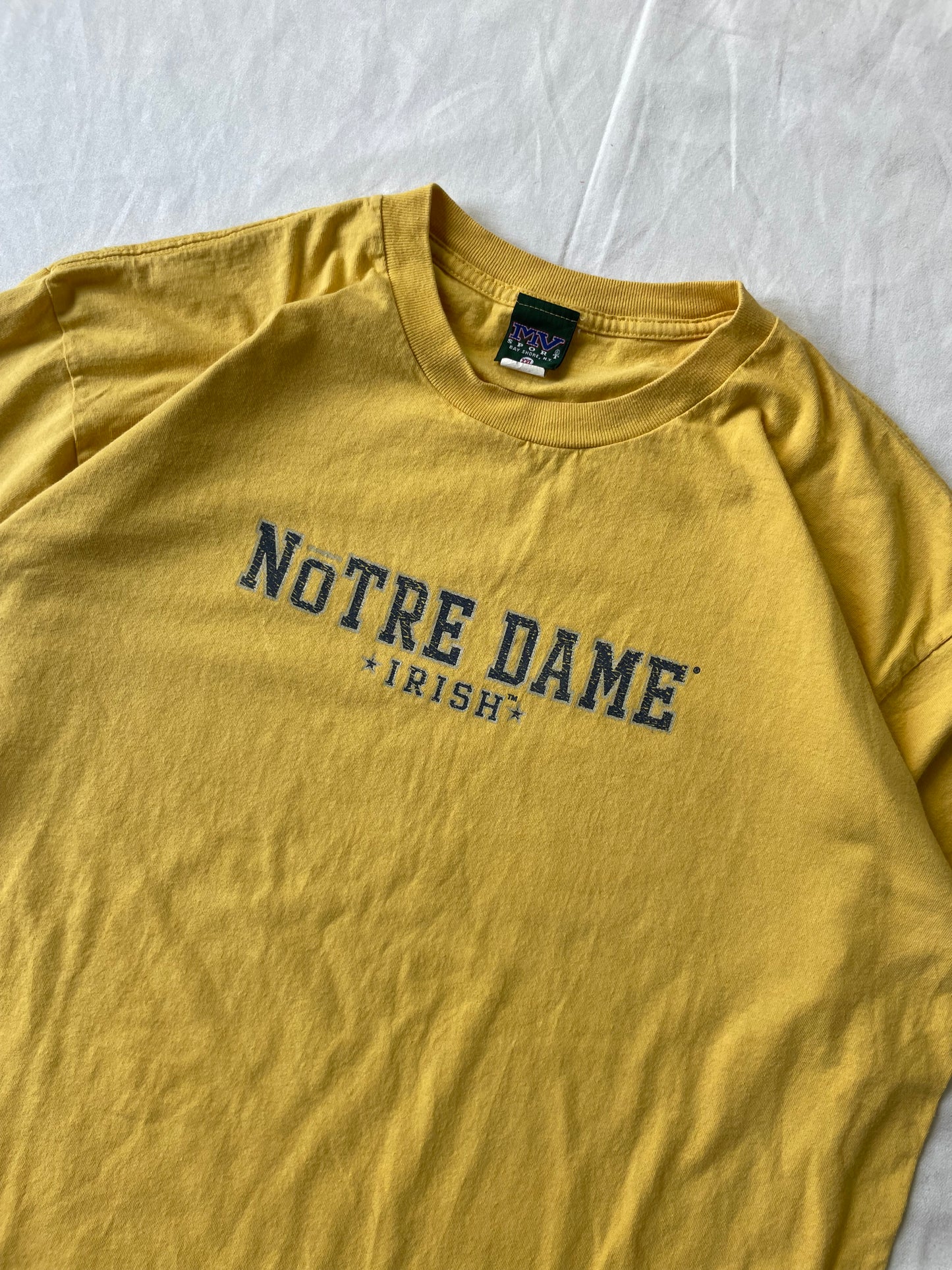 Vintage Notre Dame Irish Tee 2XL