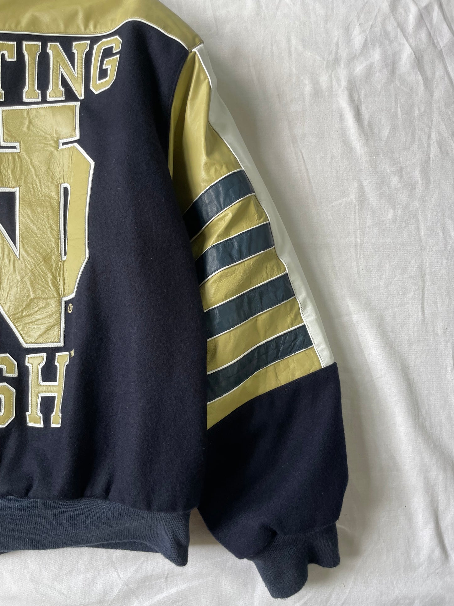 Vintage Notre Dame Jeff Hamilton Jacket XL