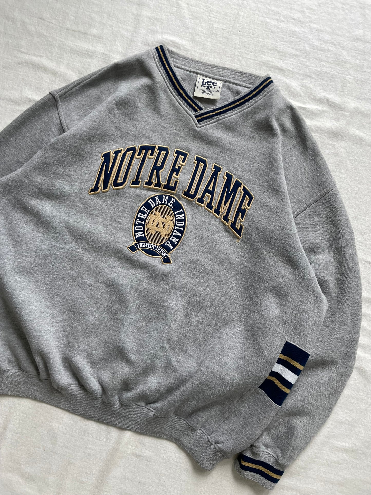 Vintage Notre Dame Crewneck Sweatshirt XLarge/2XL