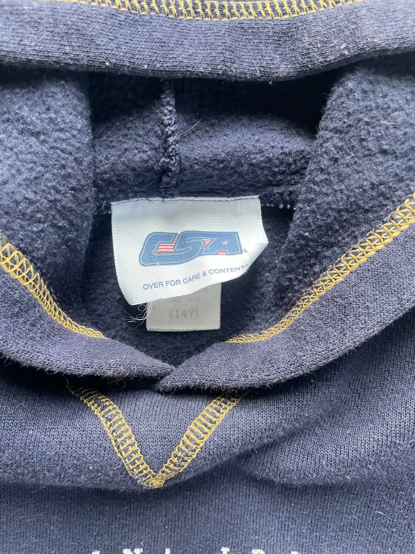 Vintage Notre Dame Hoodie Medium/Large