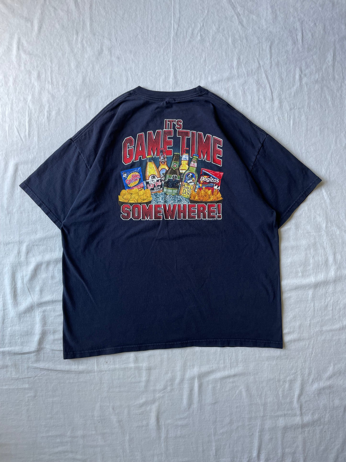 Vintage Big Dogs It’s Game Time Somewhere Tee XLarge