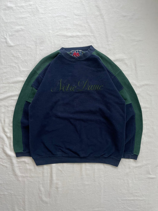Vintage Notre Dame Crewneck Large