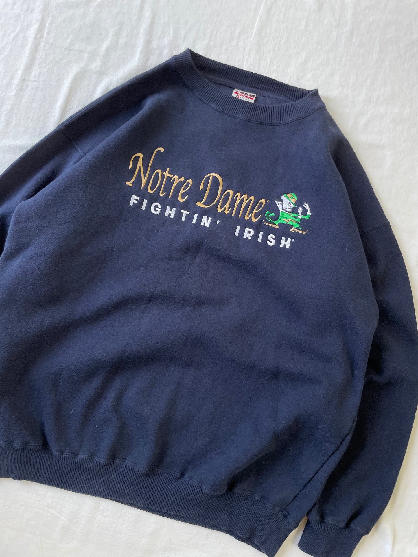 Vintage Notre Dame Crewneck XLarge