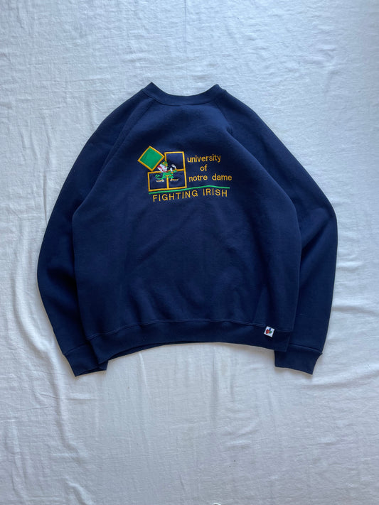 Vintage Notre Dame Crewneck Large/XLarge