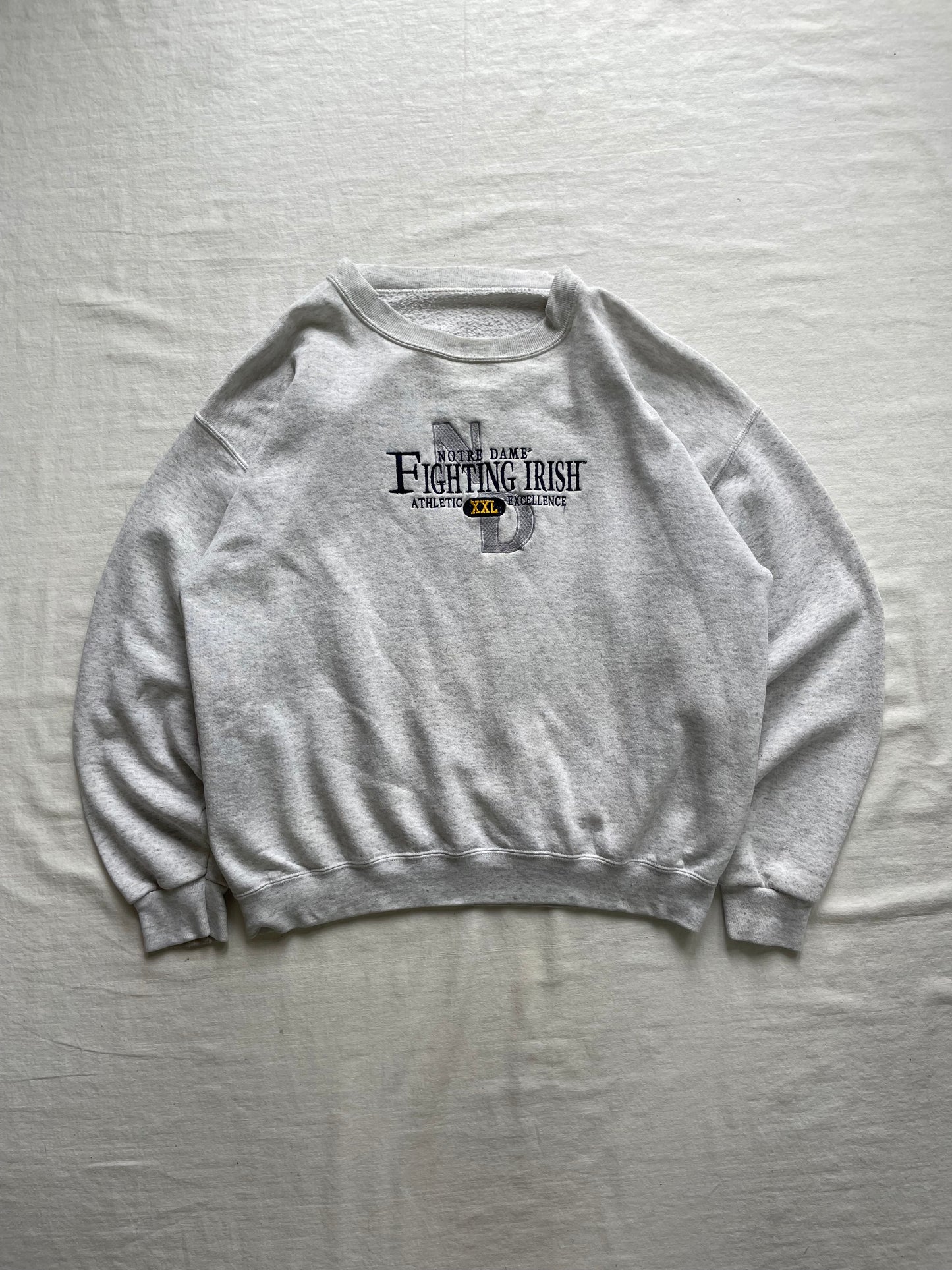 Vintage Notre Dame Fighting Irish Crewneck Large