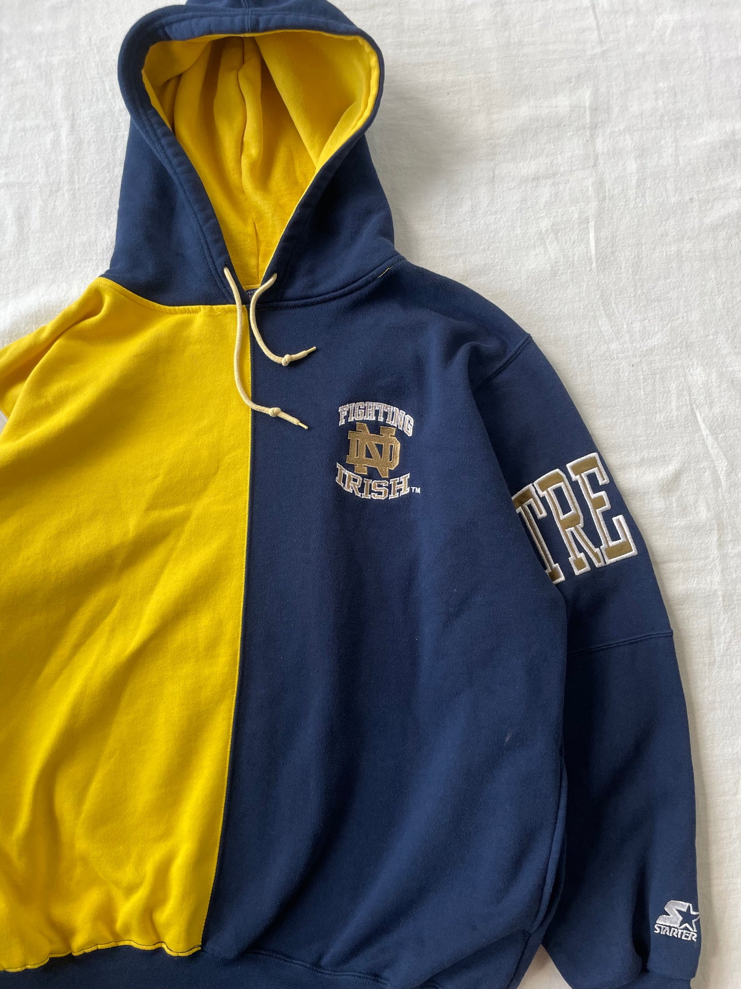 Vintage Notre Dame Hoodie XLarge