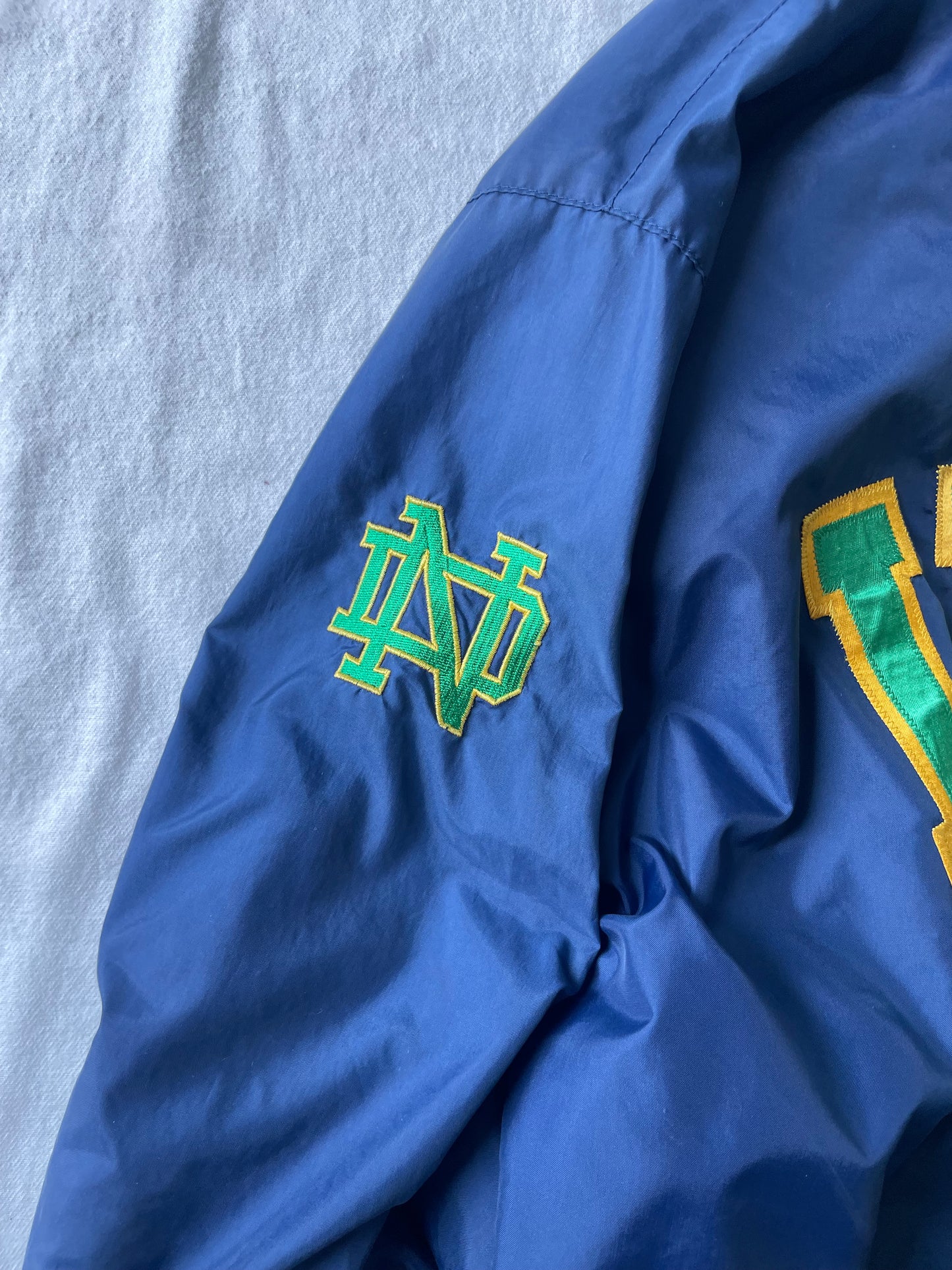 Vintage Notre Dame Irish Jacket Large