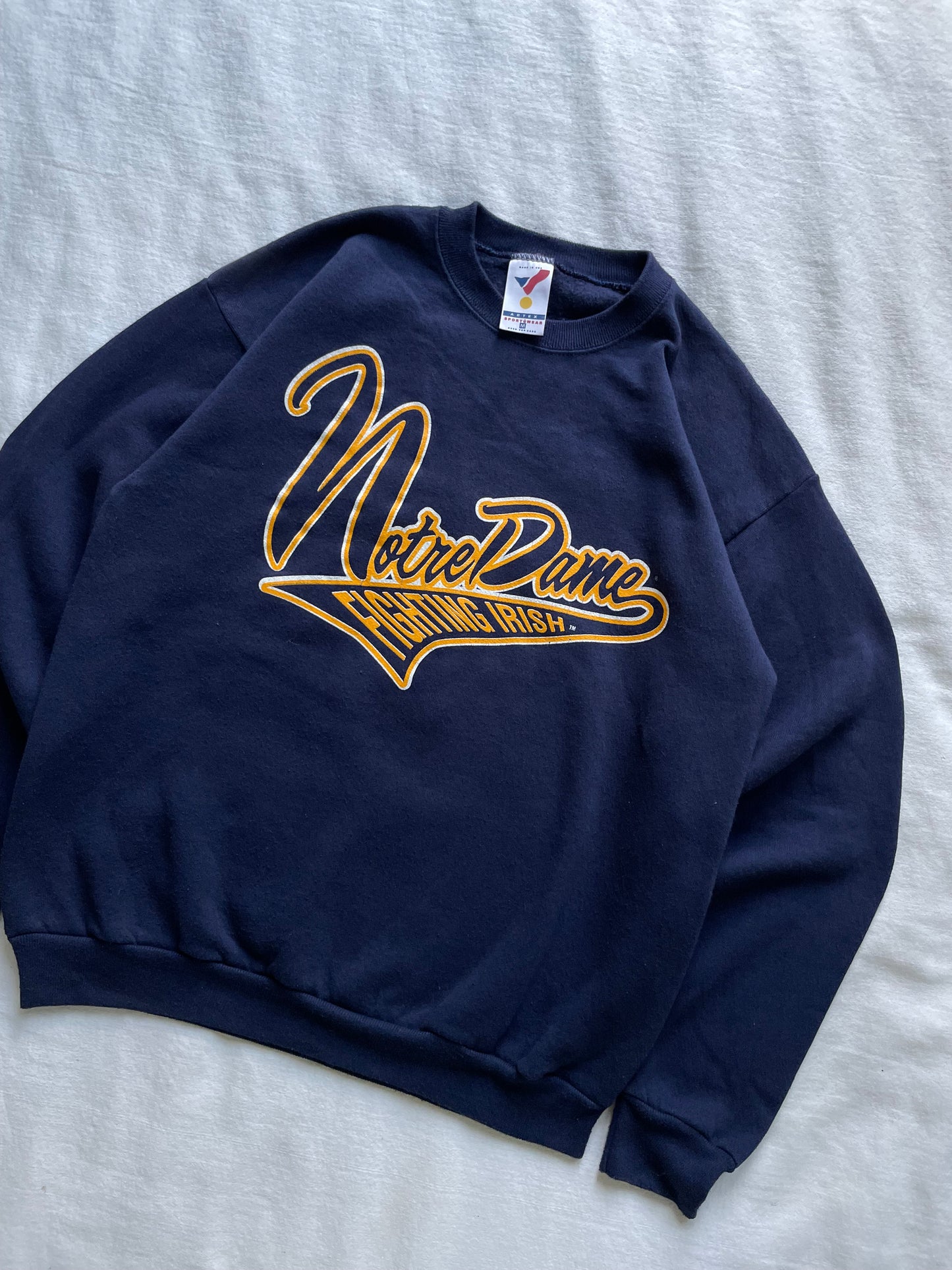 Vintage Notre Dame Fighting Irish Crewneck Medium