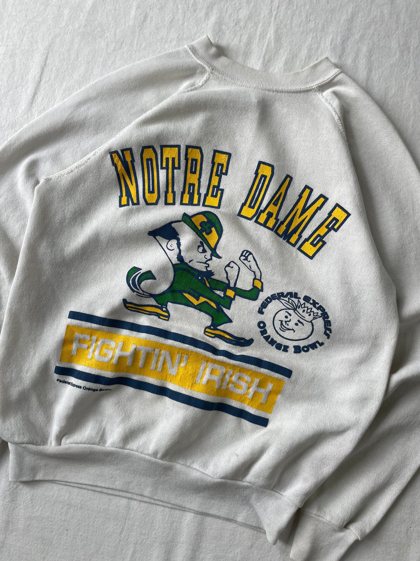 Vintage Notre Dame Orange Bowl Crewneck Small