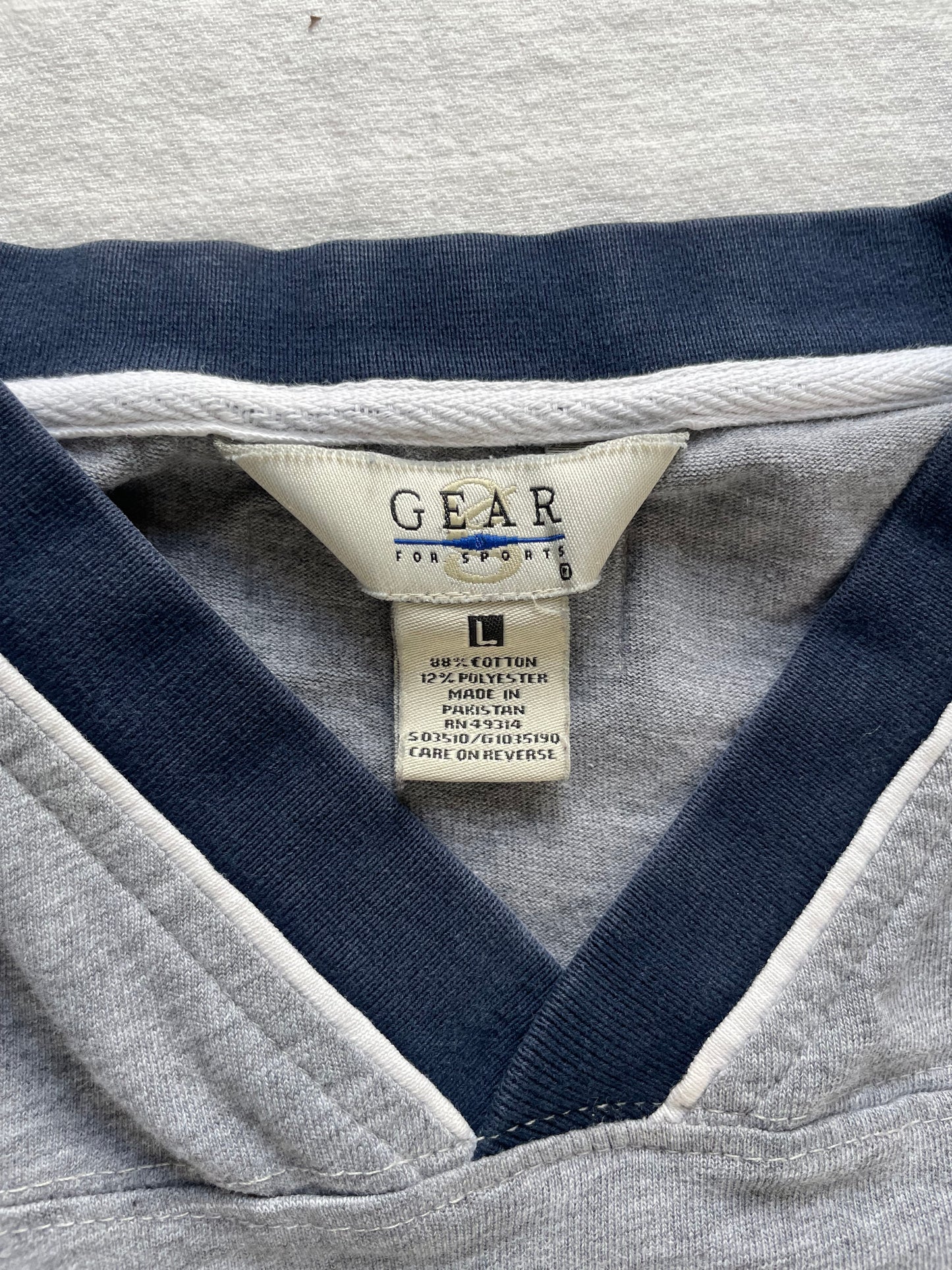 Vintage Notre Dame Irish Long Sleeve Large