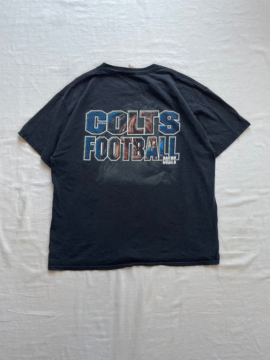 Vintage Indianapolis Colts Not Just Football Tee Large