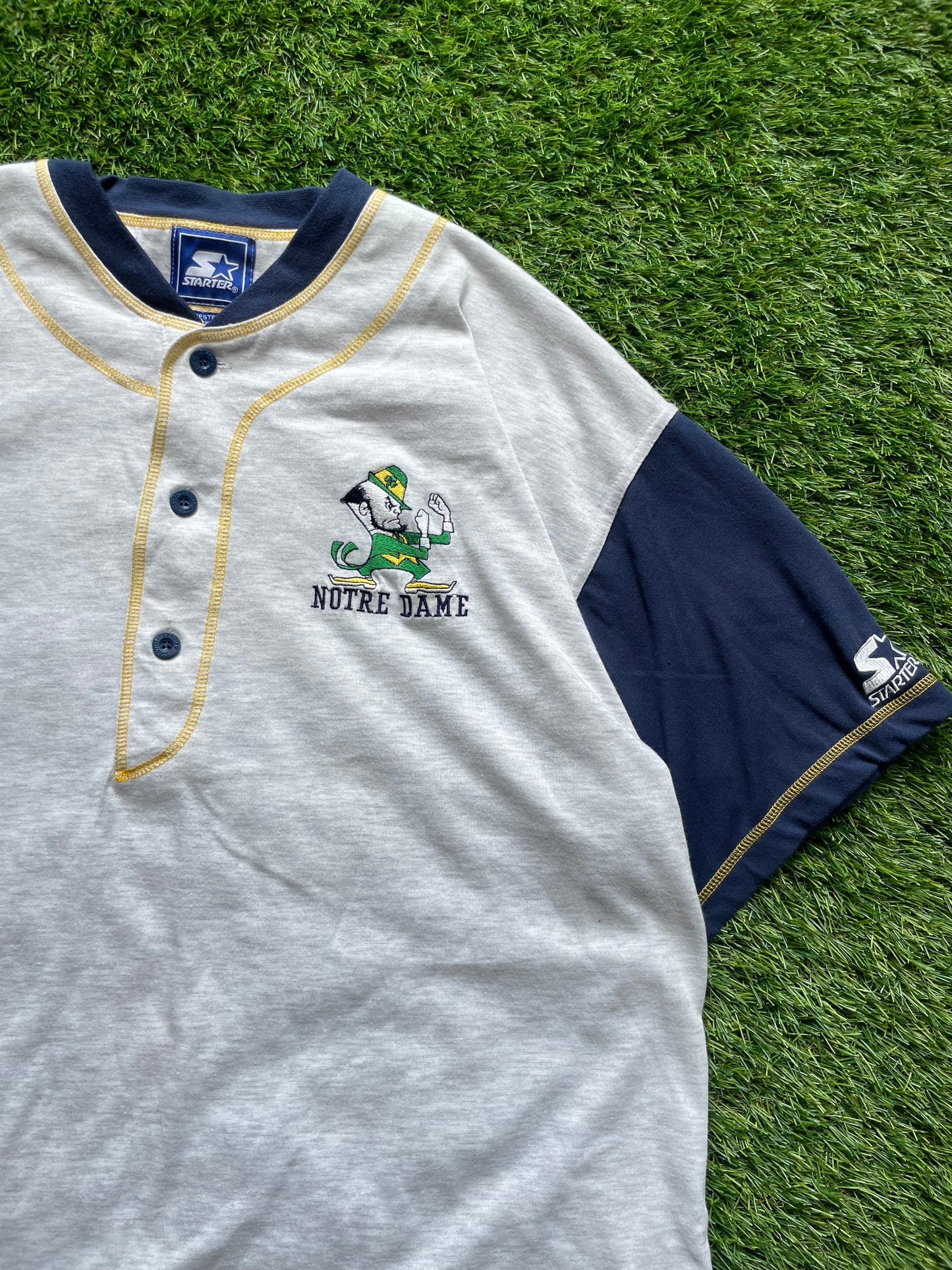 Vintage Notre Dame Baseball Jersey Size XLarge