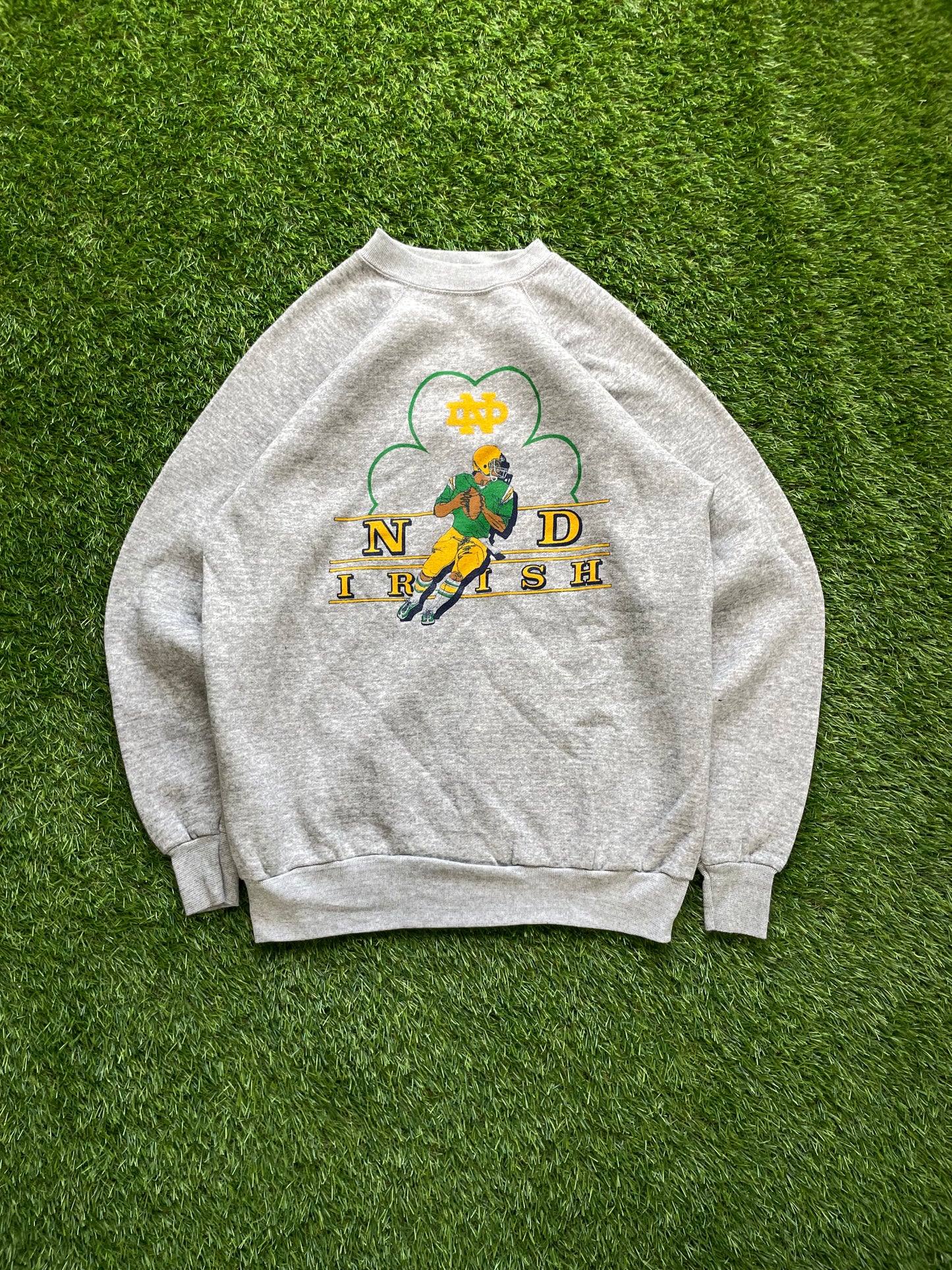 Vintage Notre Dame Football Crewneck Medium/Large
