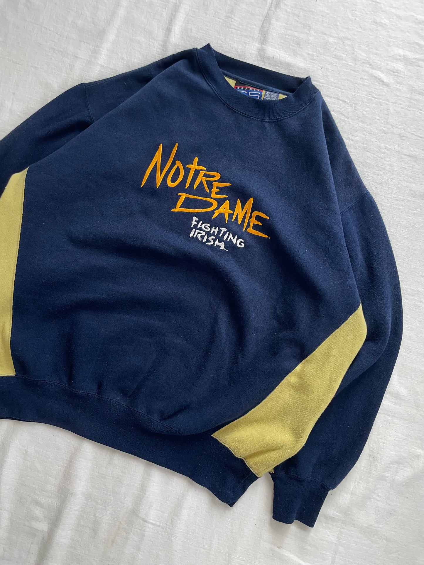 Vintage Notre Dame Crewneck Medium