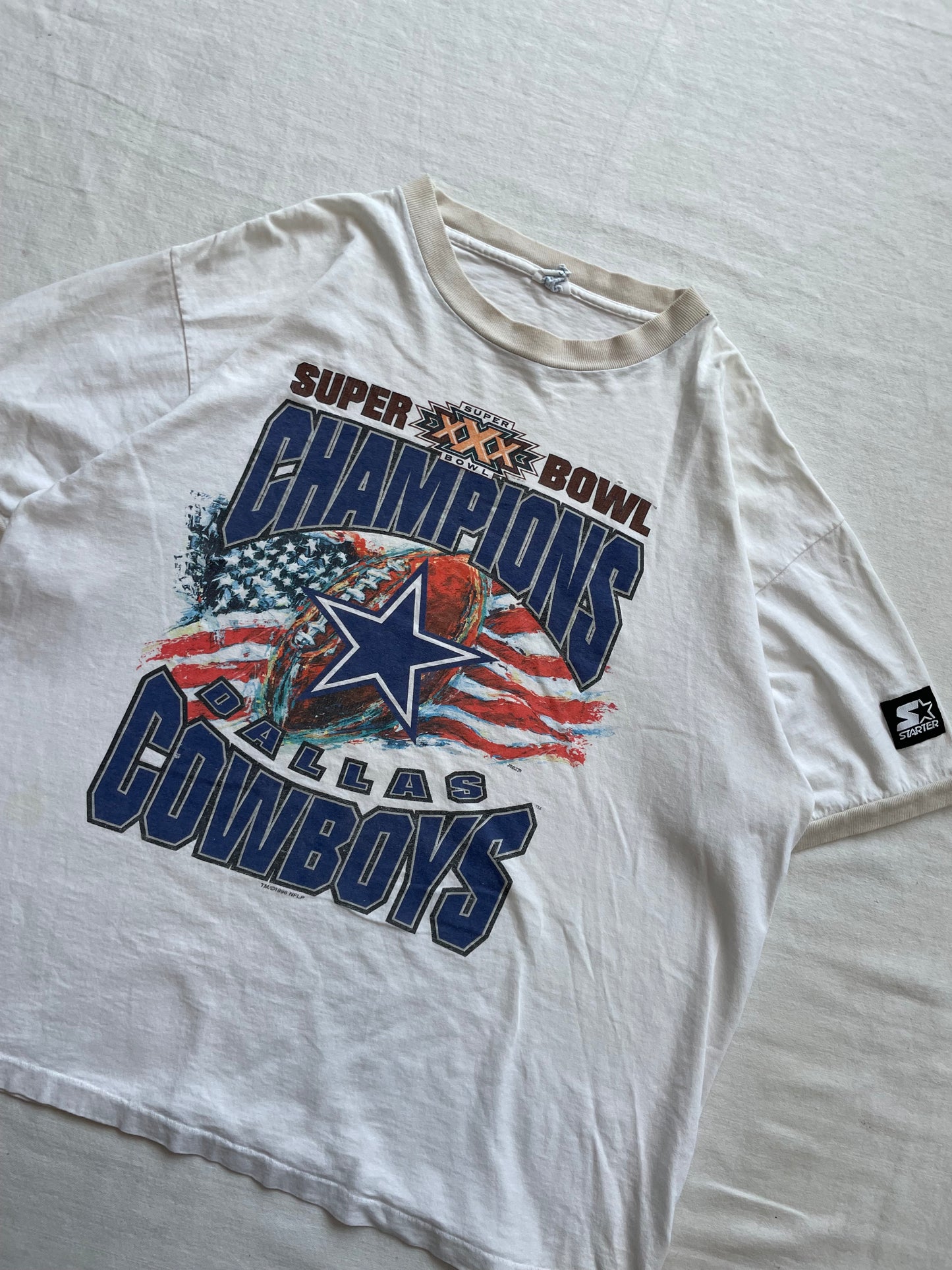Vintage Dallas Cowboys Super Bowl Champions Starter Tee Large/XLarge