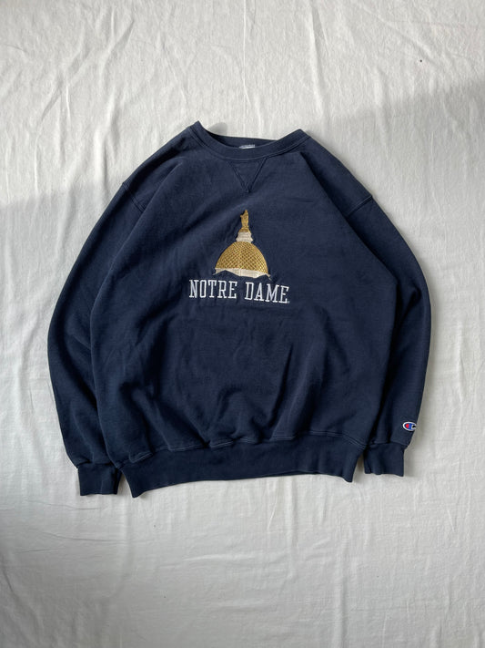 Vintage Notre Dame Golden Dome Crewneck XLarge