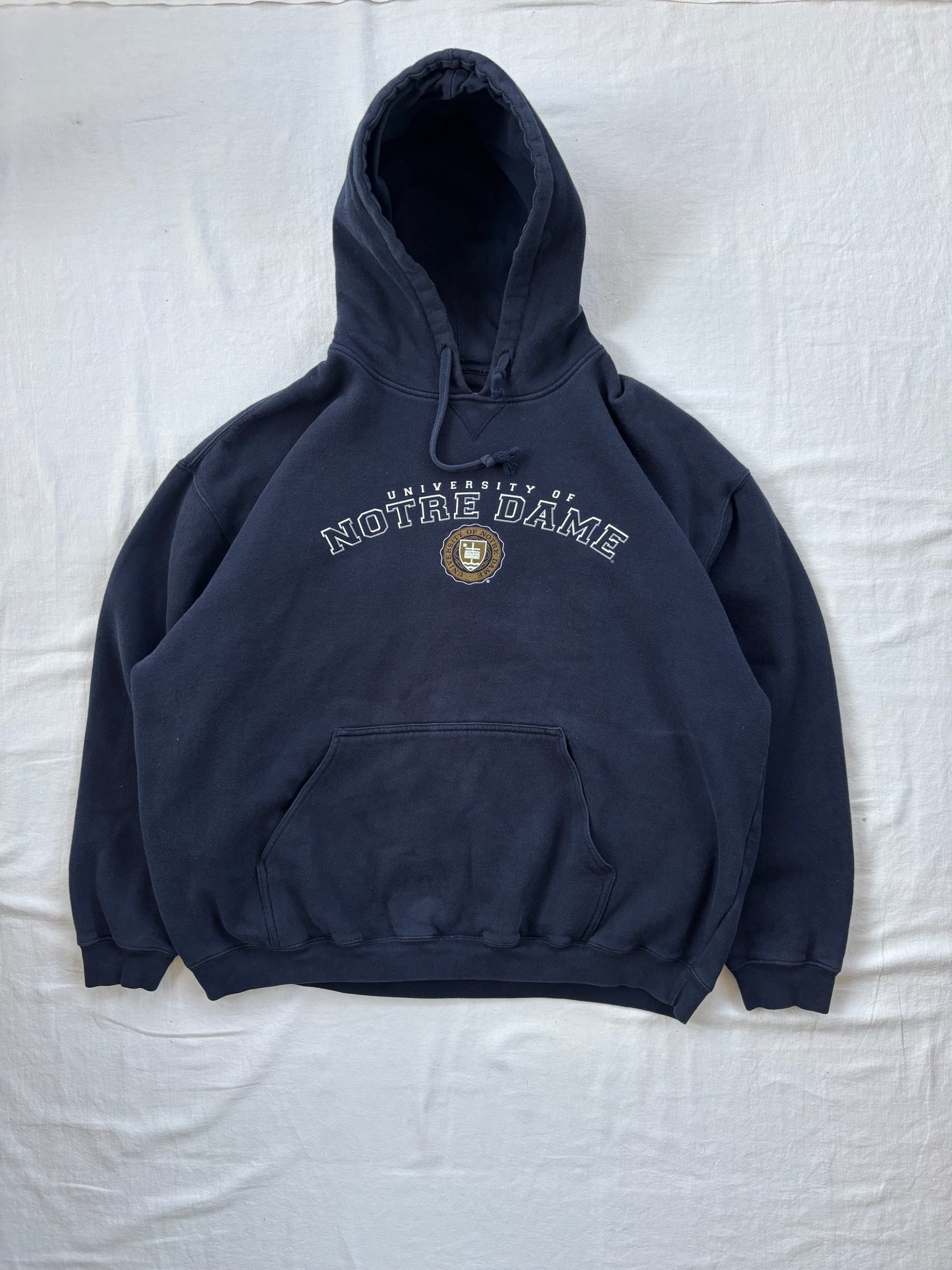 Vintage Notre Dame Hoodie 2XL