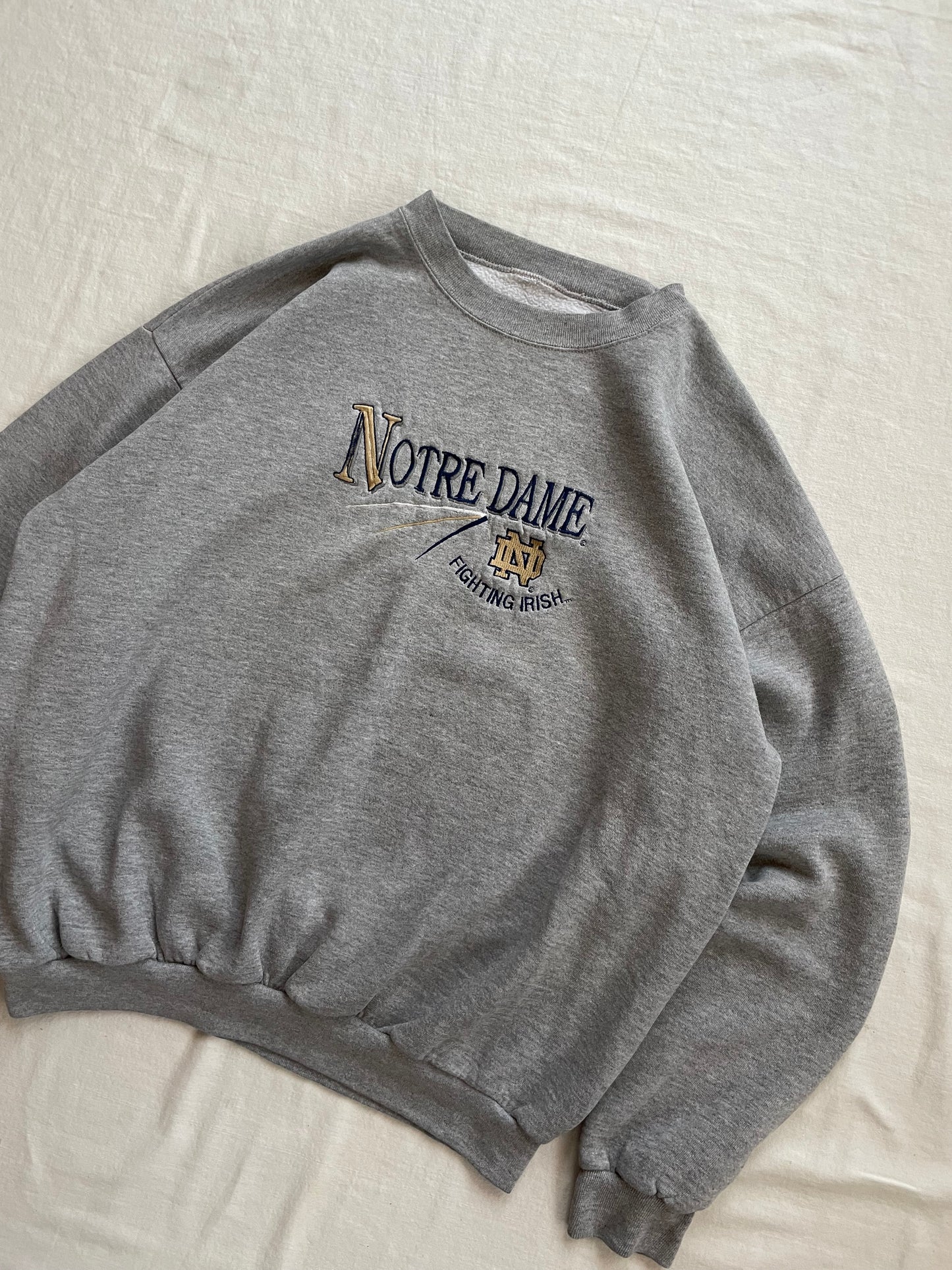 Vintage Notre Dame Crewneck XLarge