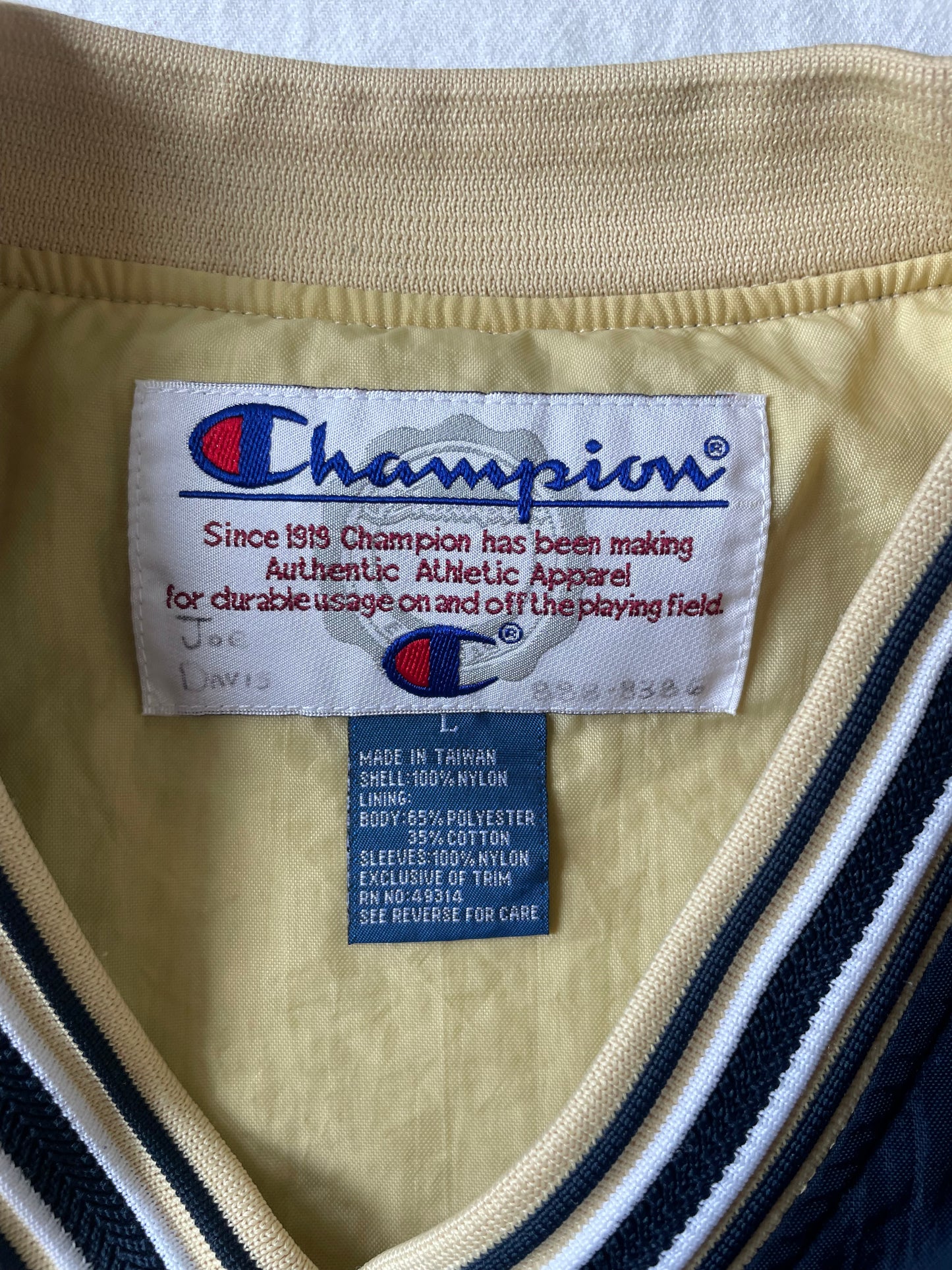 Vintage Notre Dame Pullover Large