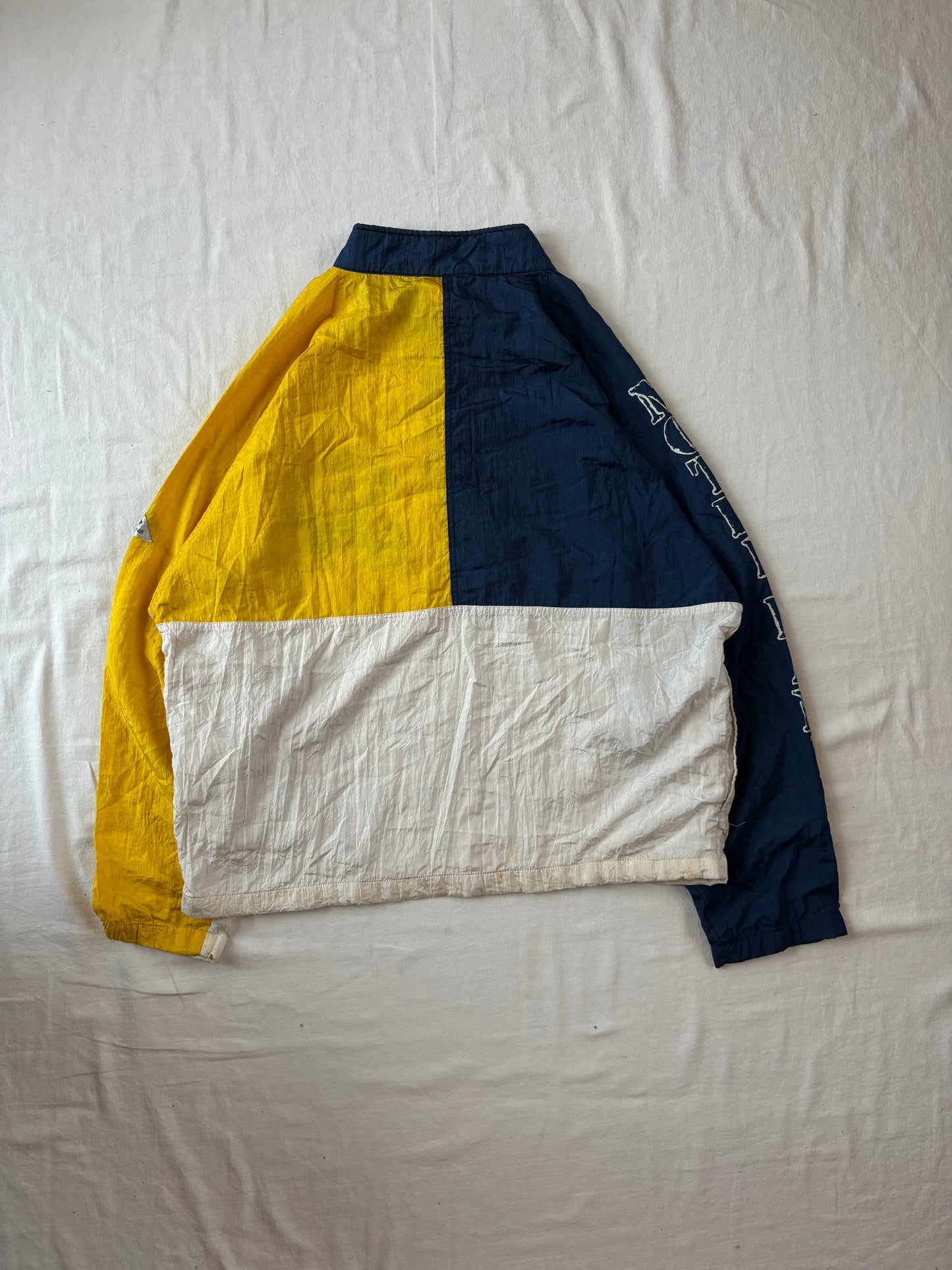 Vintage Notre Dame Windbreaker Jacket XLarge