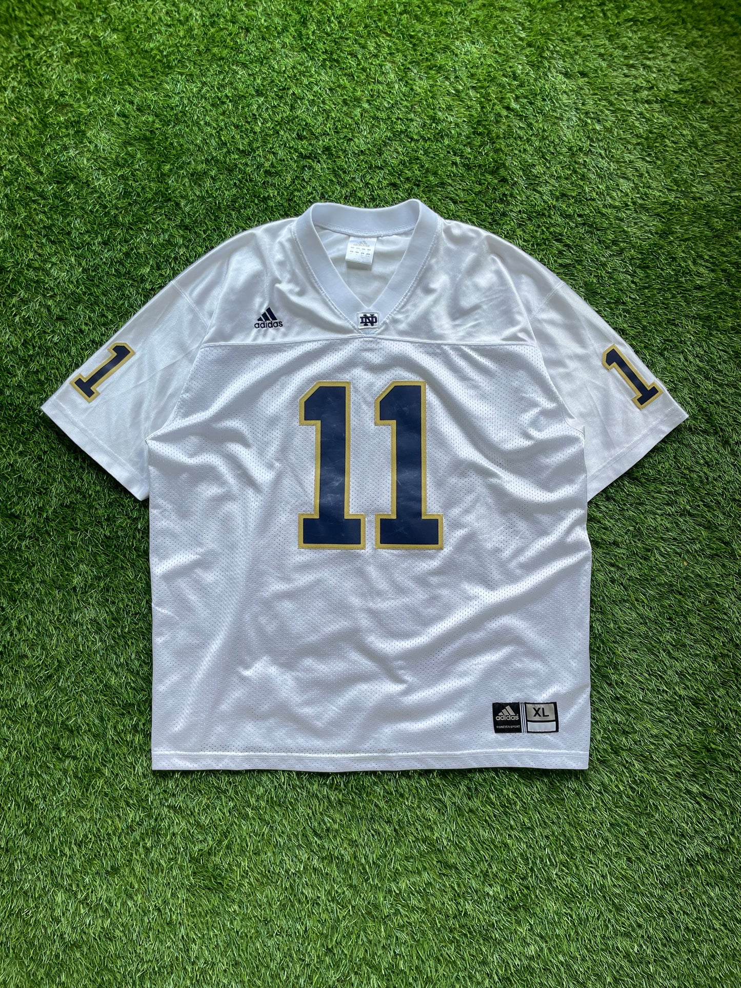 Vintage Notre Dame #11 Football Jersey Size XLarge