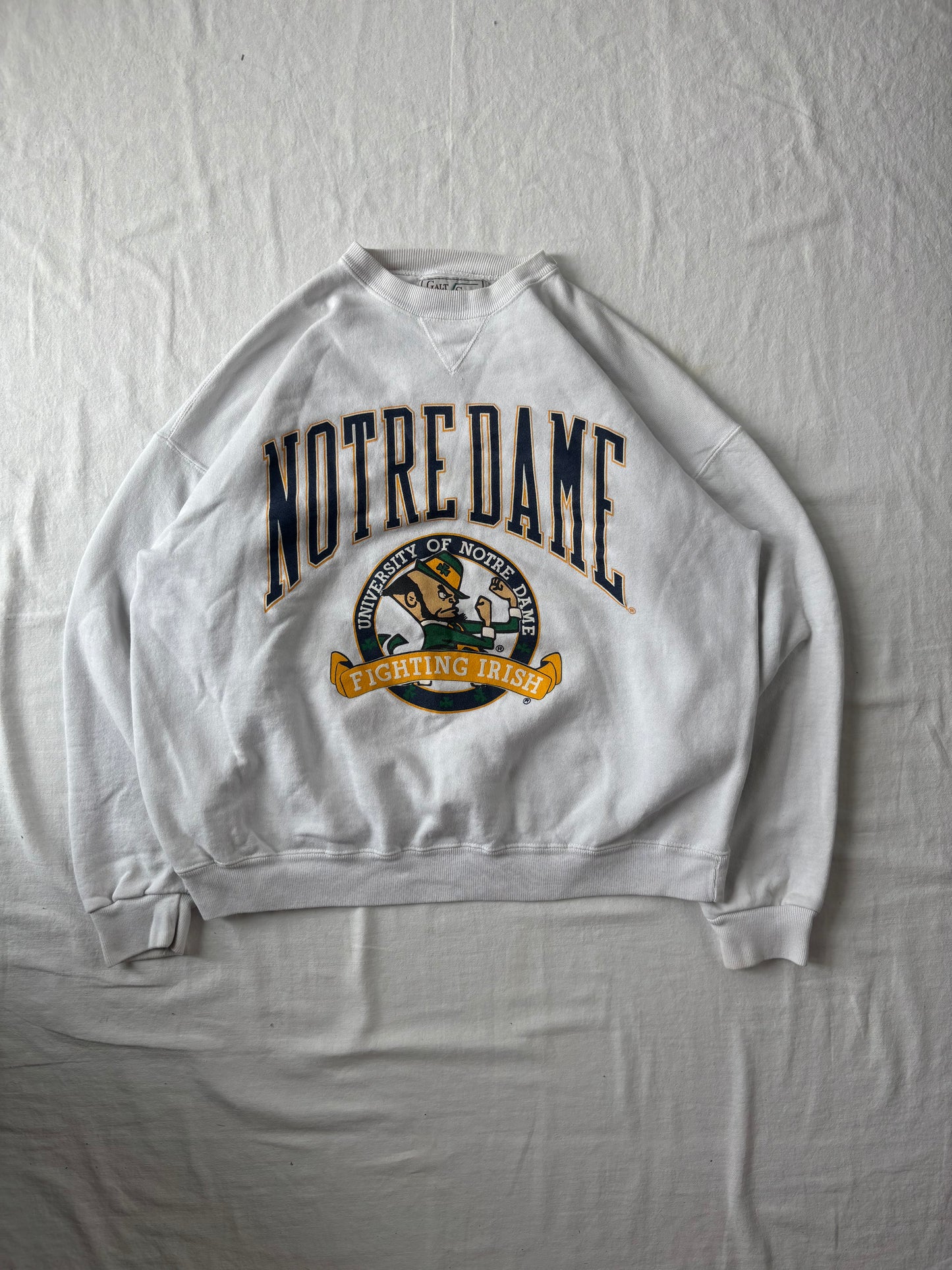 Vintage Notre Dame Crewneck XLarge