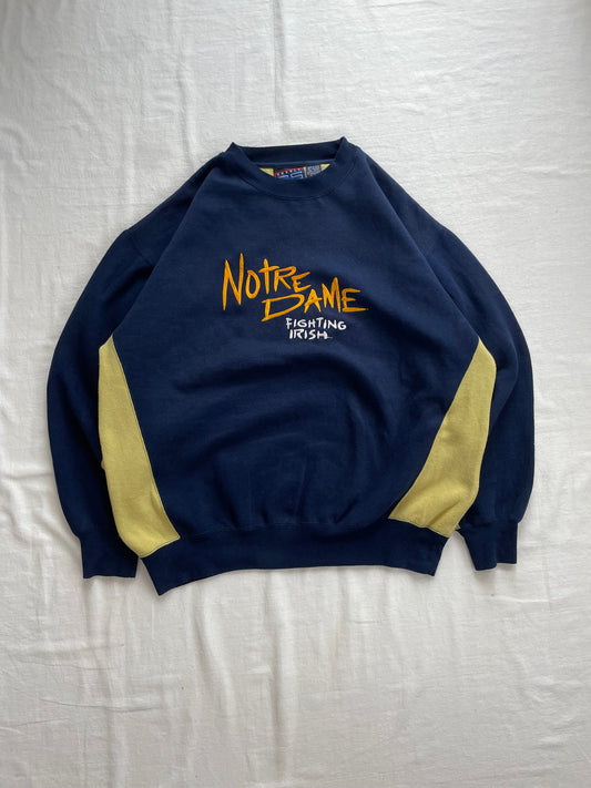 Vintage Notre Dame Crewneck Medium